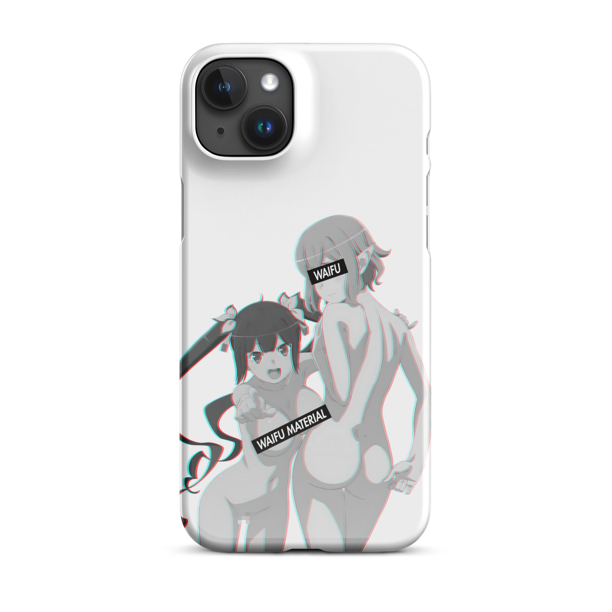 Hestia & Ryuu Waifu Material #001 iPhone Premium Case