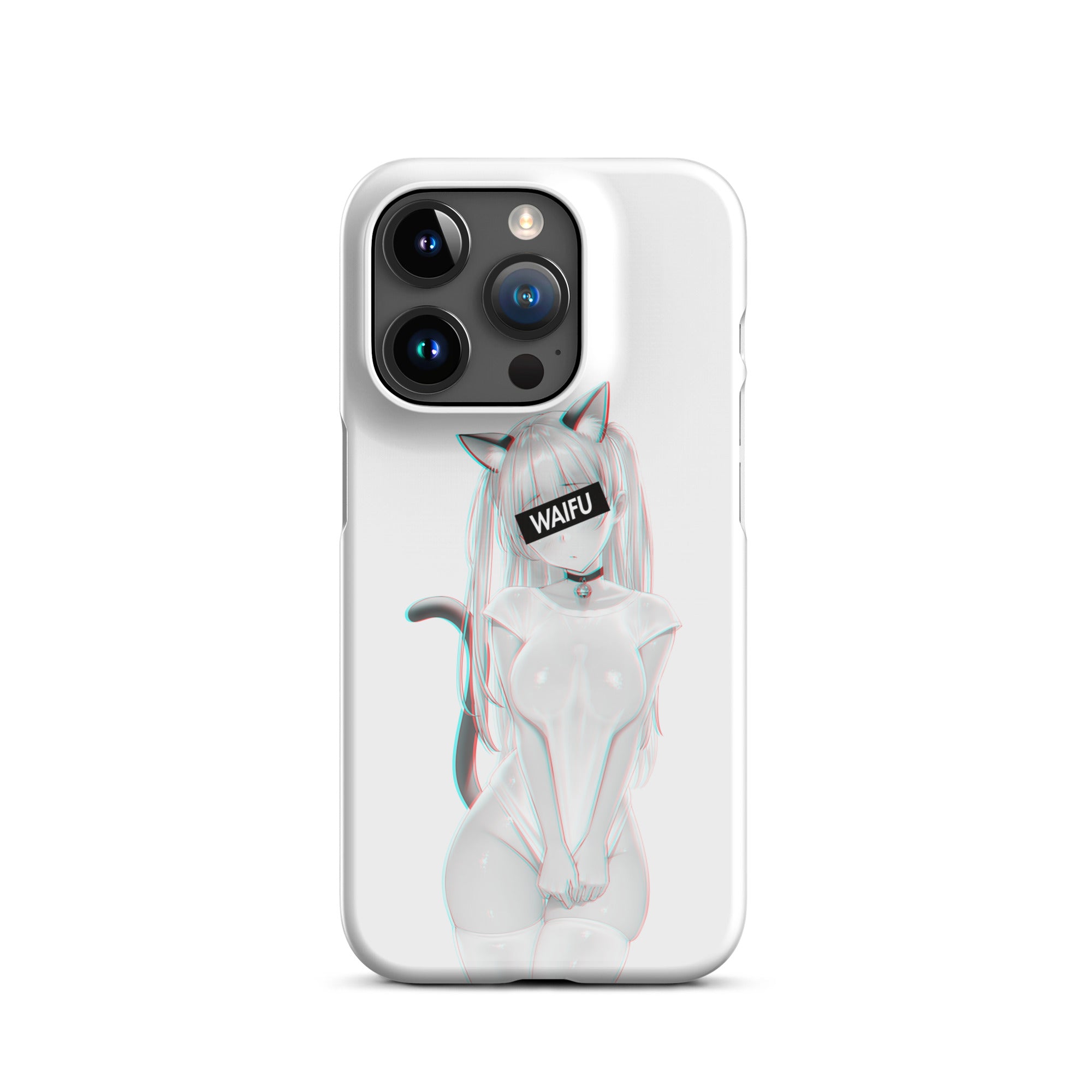 Cute Anime Girl Waifu Material #002 iPhone Premium Case