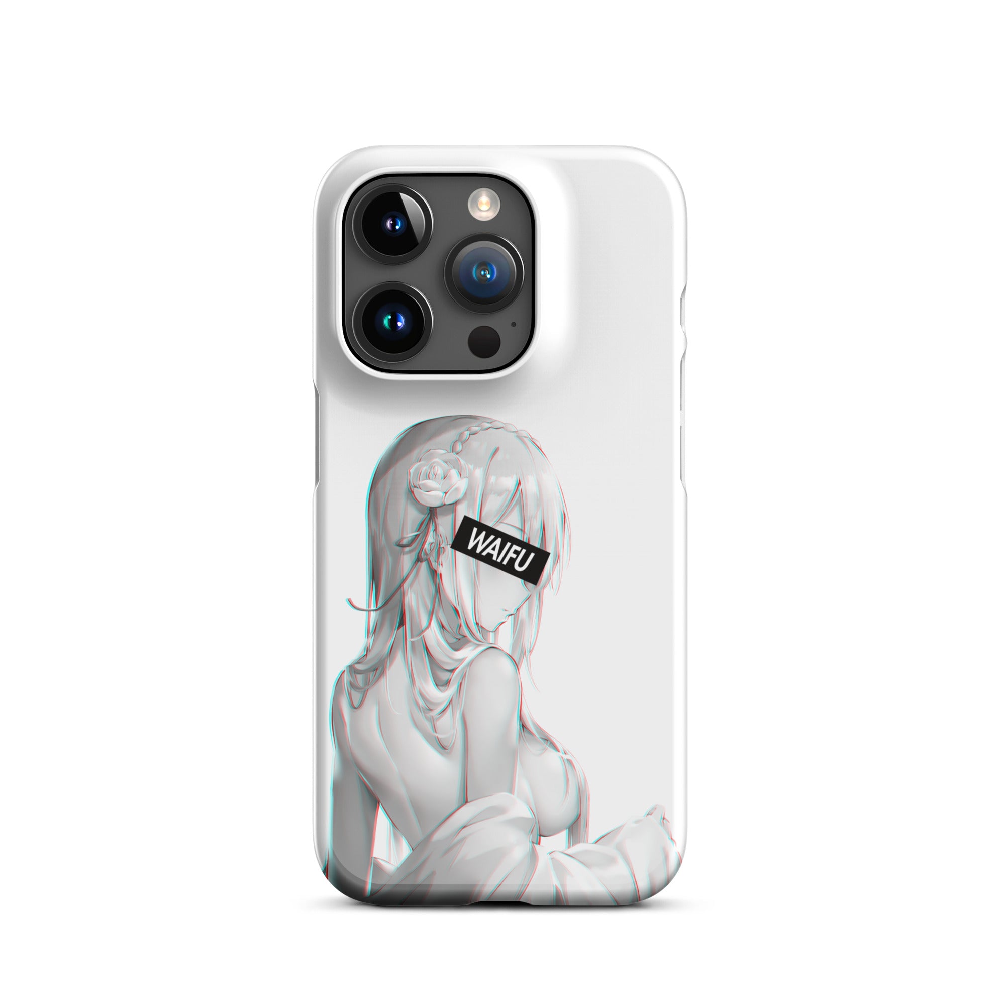 Emilia Waifu Material #001 iPhone Premium Case