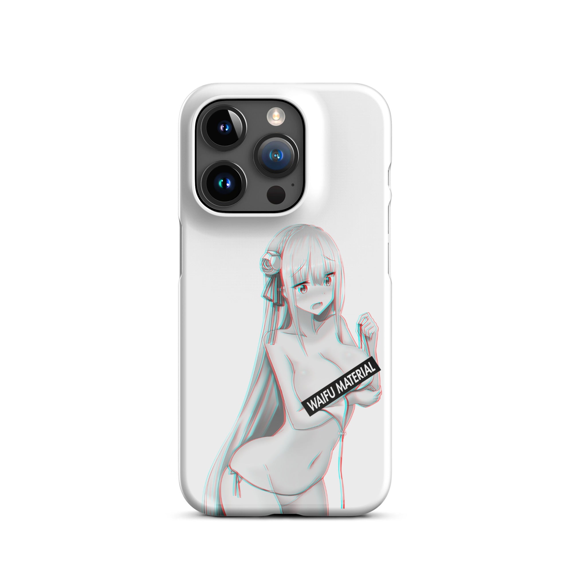 Emilia Waifu Material #003 iPhone Premium Case