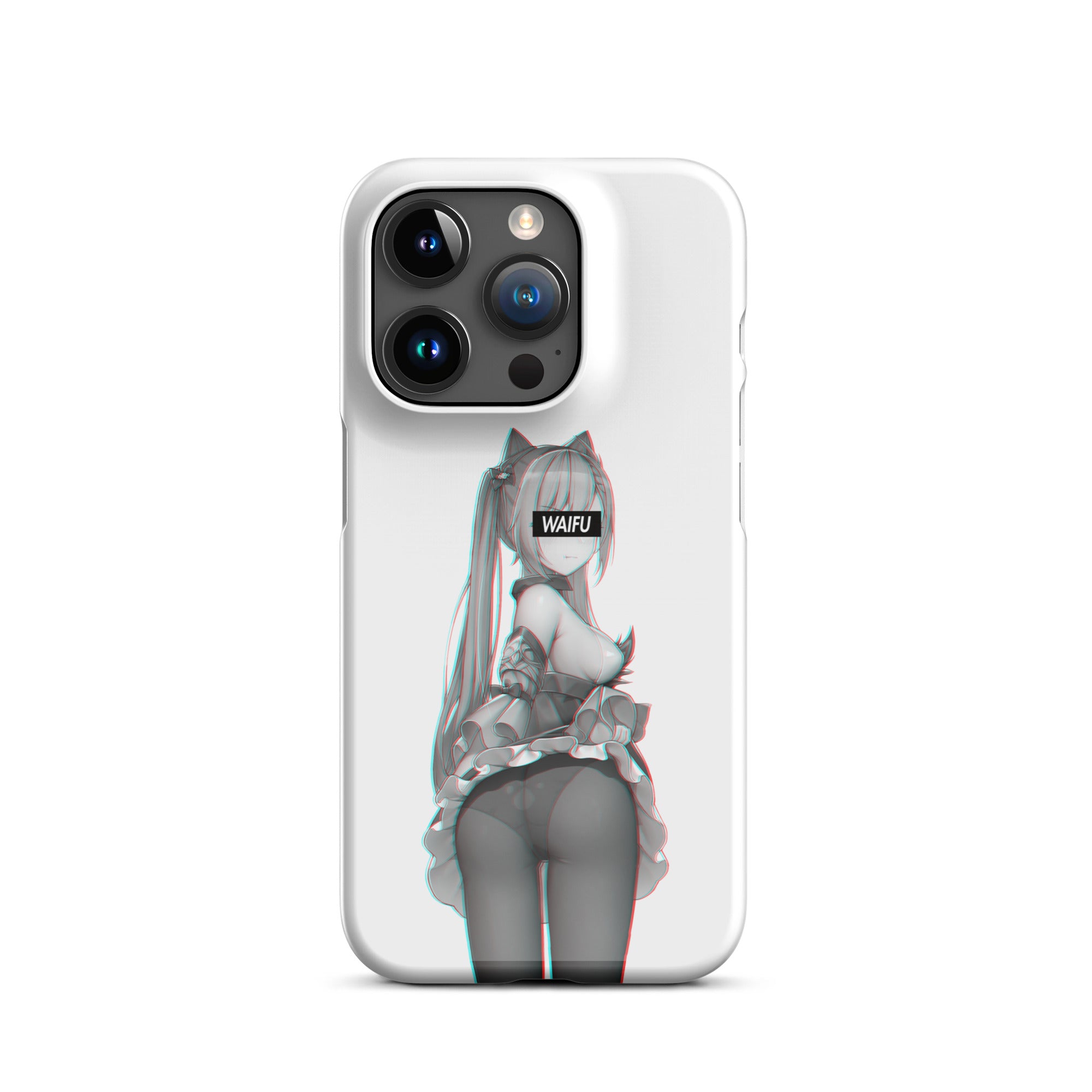 Keqing Waifu Material #001 iPhone Premium Case