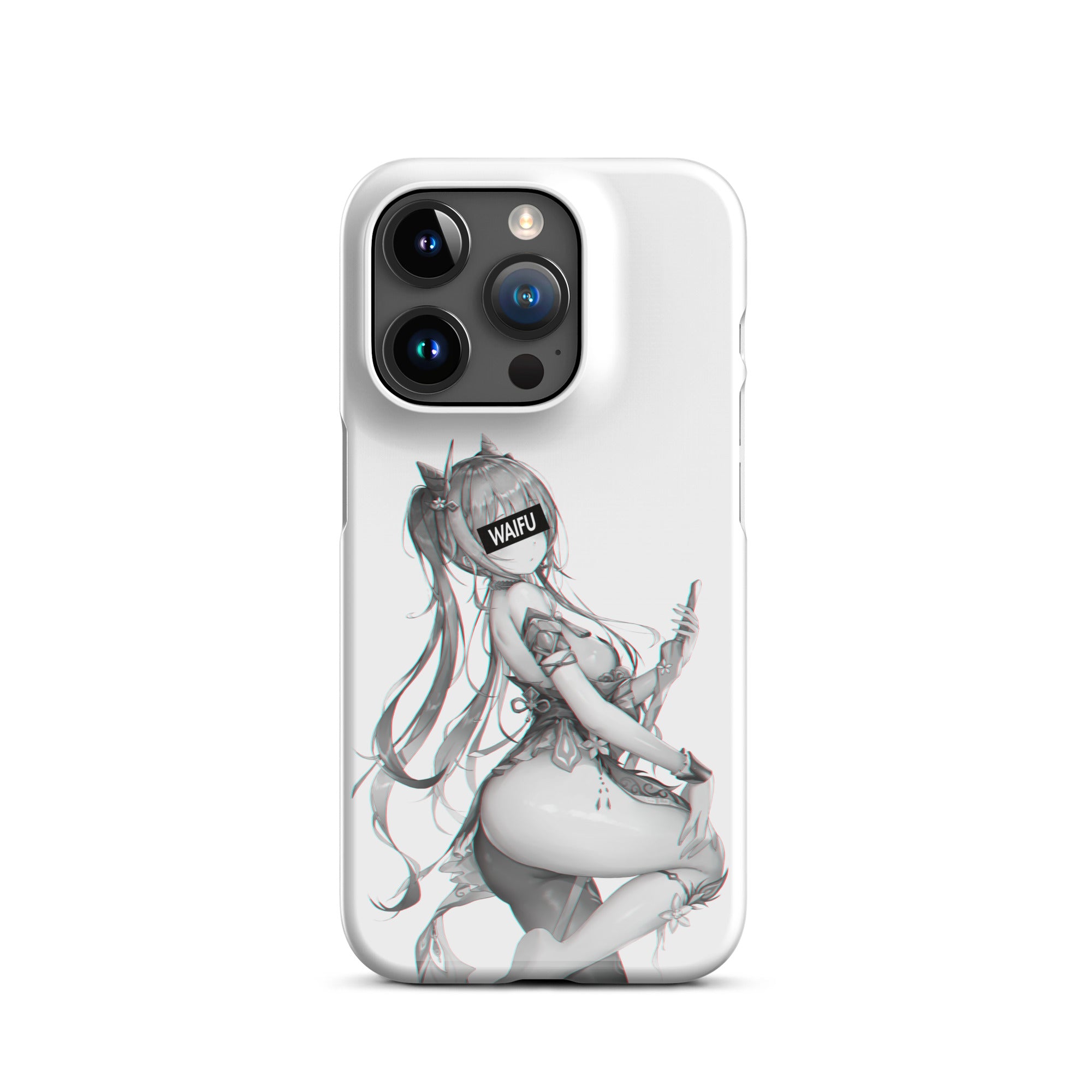 Keqing Waifu Material #003 iPhone Premium Case