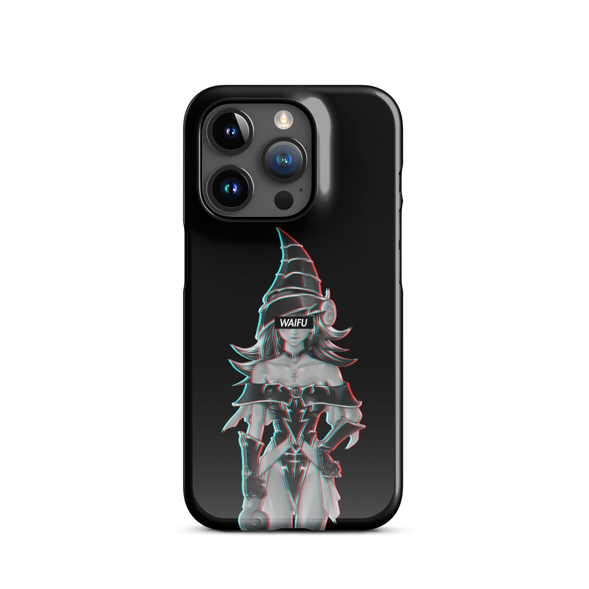 Magical Gal Waifu Material - Black Edition #001 iPhone Premium Case