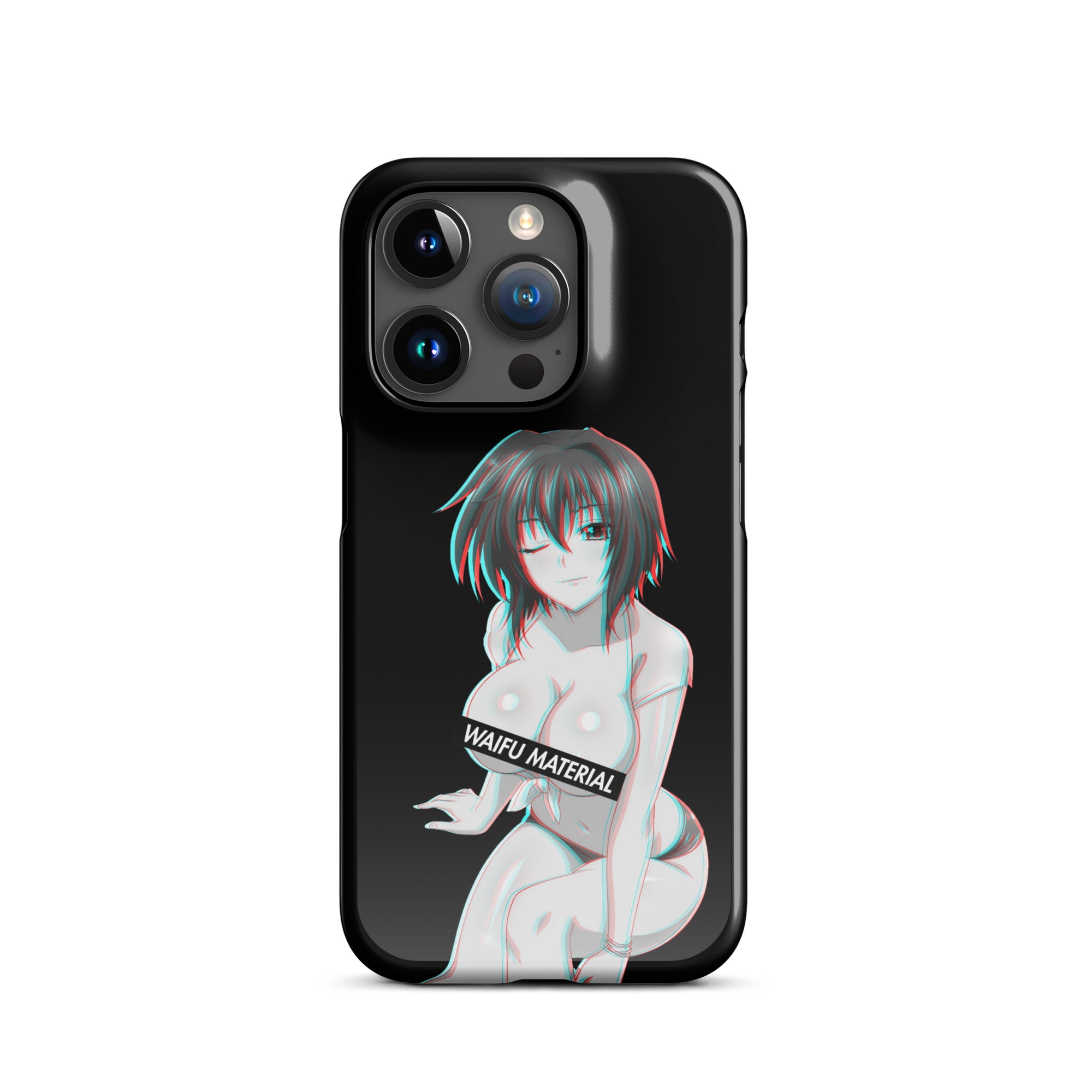 Xenovia Waifu Material - Black Edition #003 iPhone Premium Case