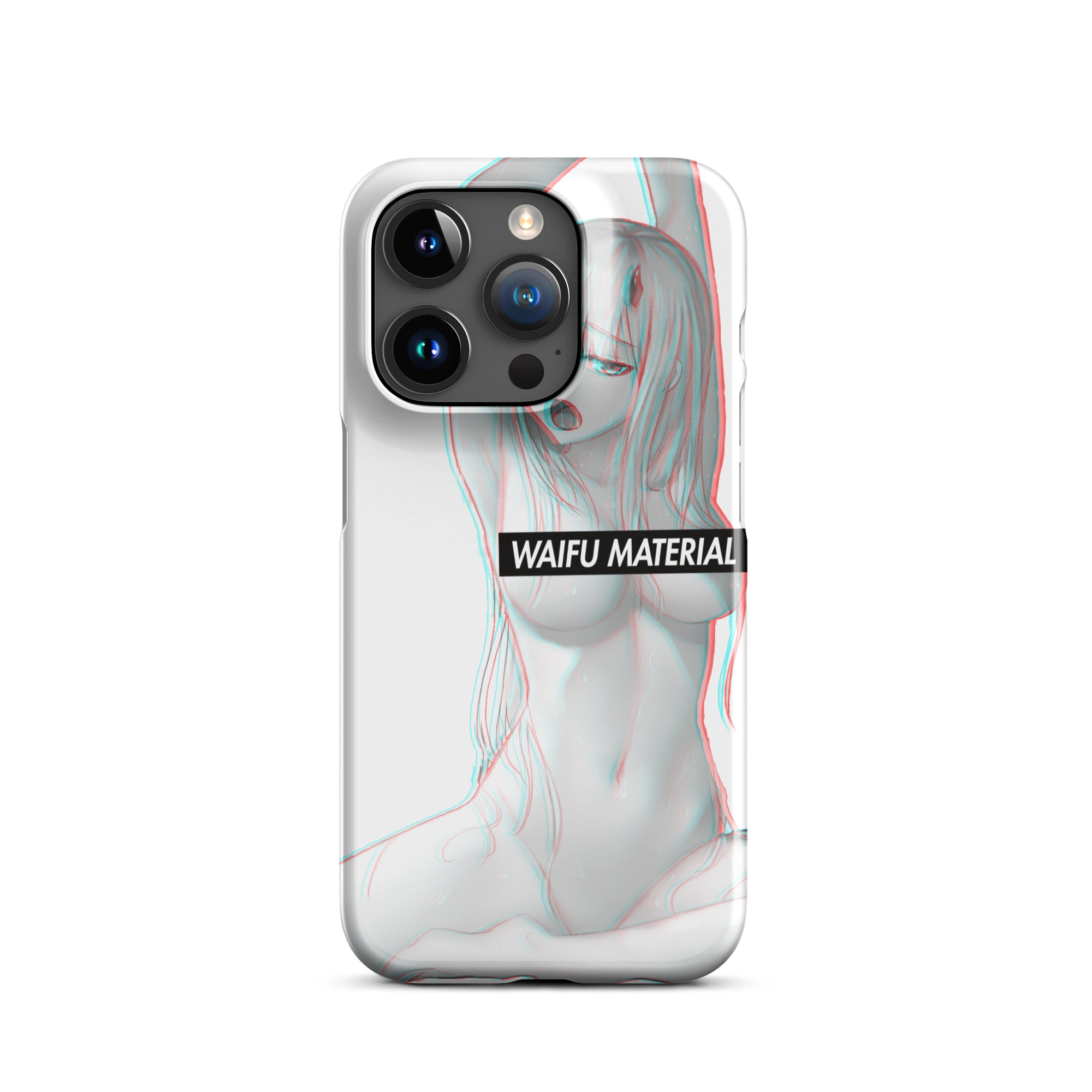 Zero Two Waifu Material #003 iPhone Premium Case