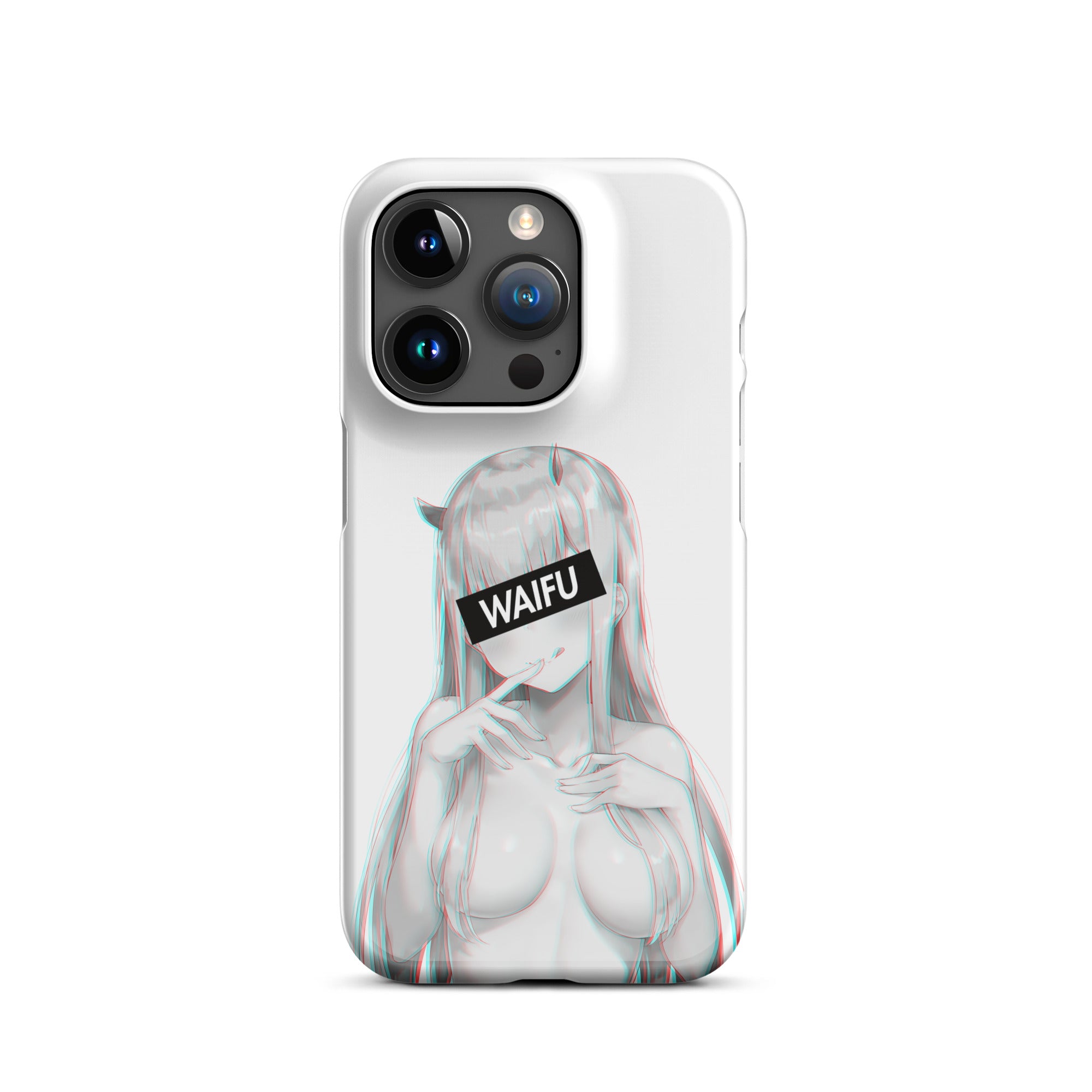 Zero Two Waifu Material #007 iPhone Premium Case