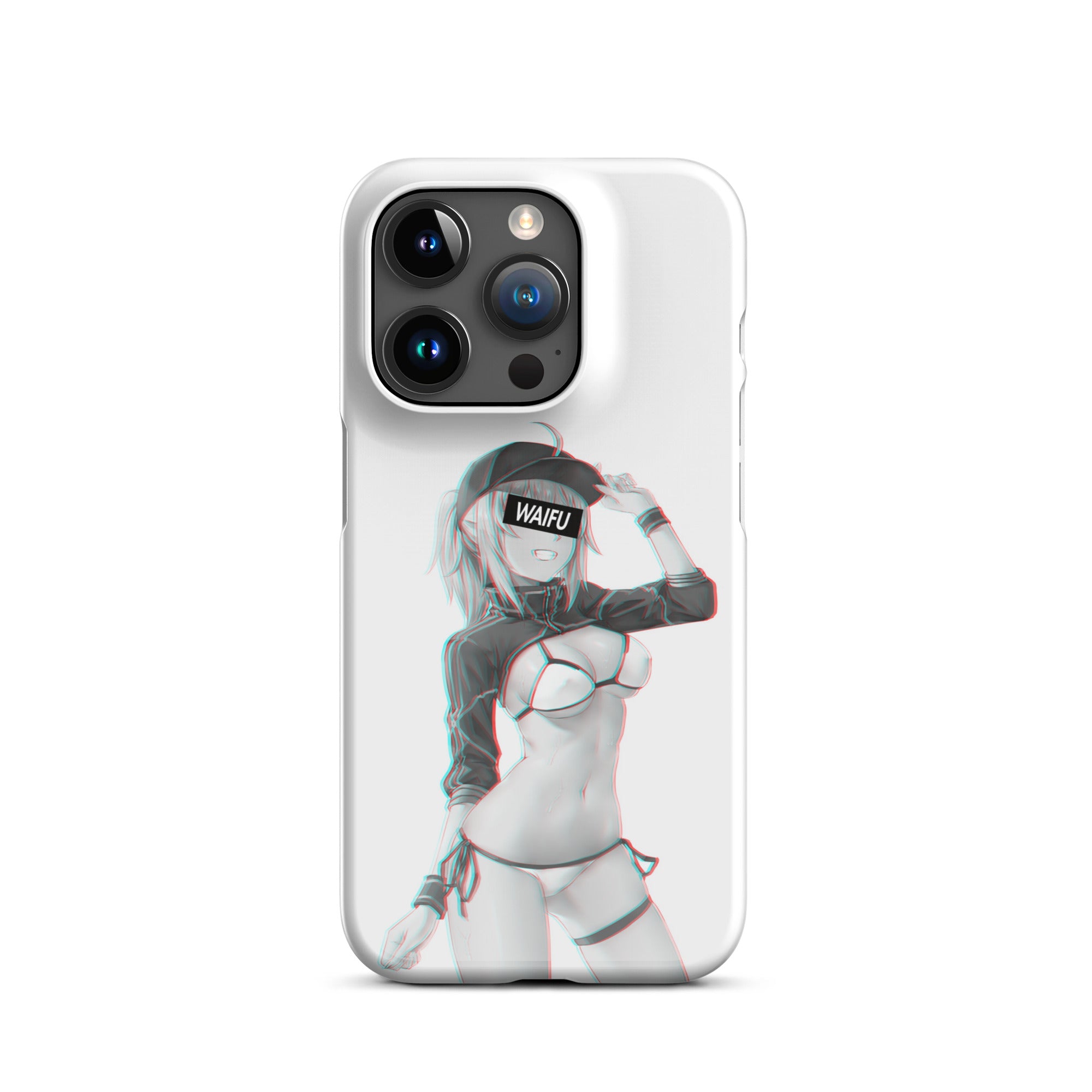 Mysterious Heroine Waifu Material #004 iPhone Premium Case