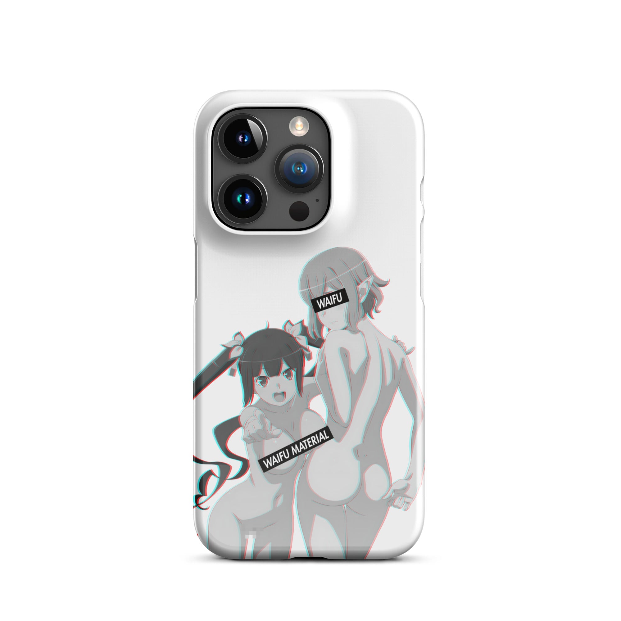 Hestia & Ryuu Waifu Material #001 iPhone Premium Case
