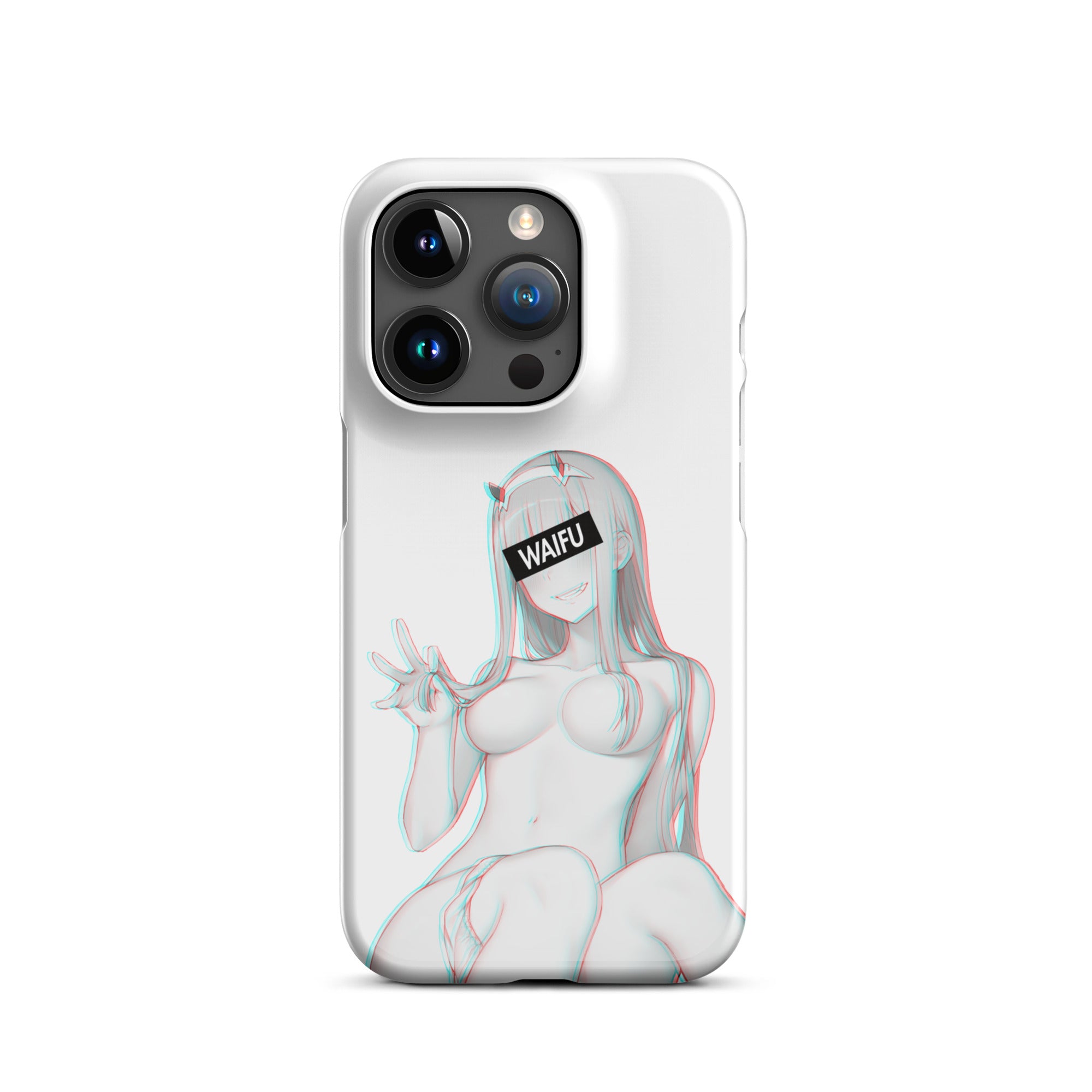 Zero Two Waifu Material #006 iPhone Premium Case