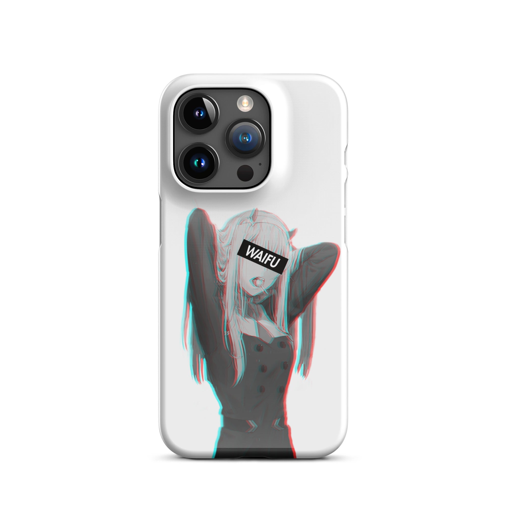 Zero Two Waifu Material #010 iPhone Premium Case