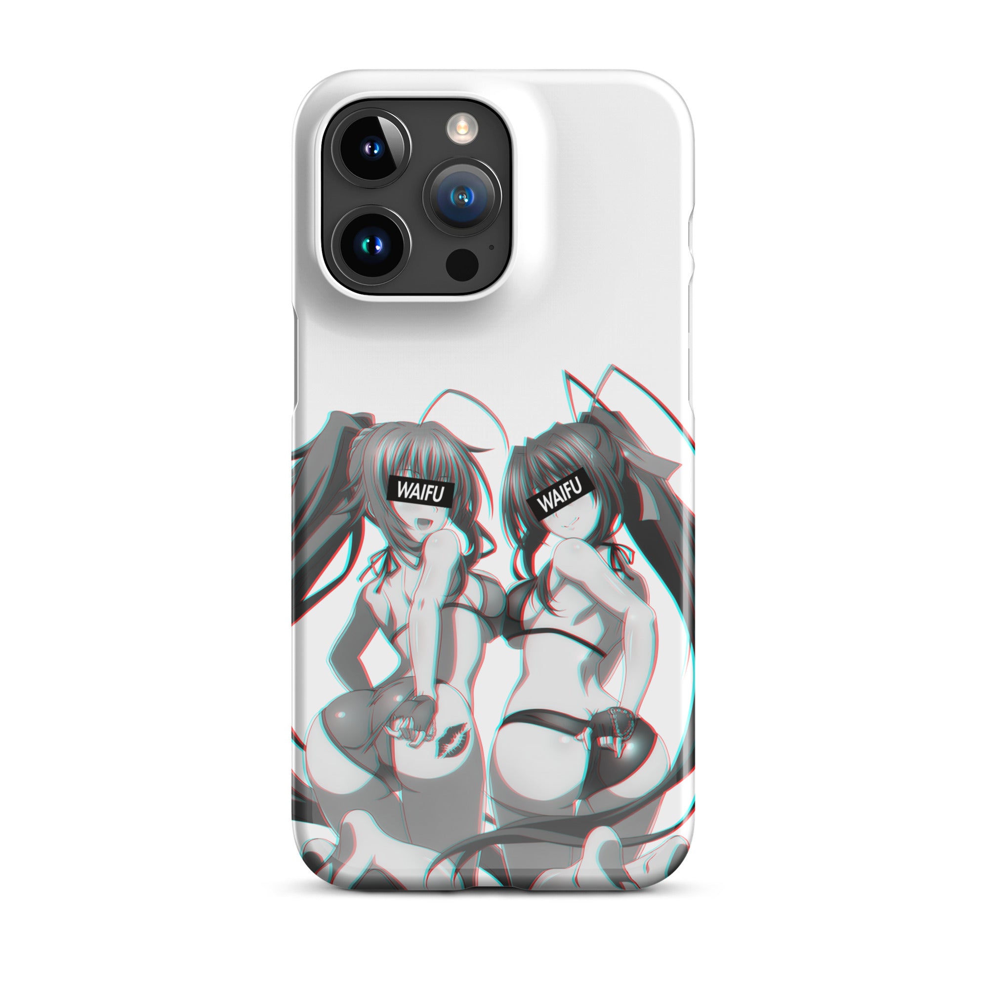 Akeno & Rias Waifu Material #001 iPhone Premium Case