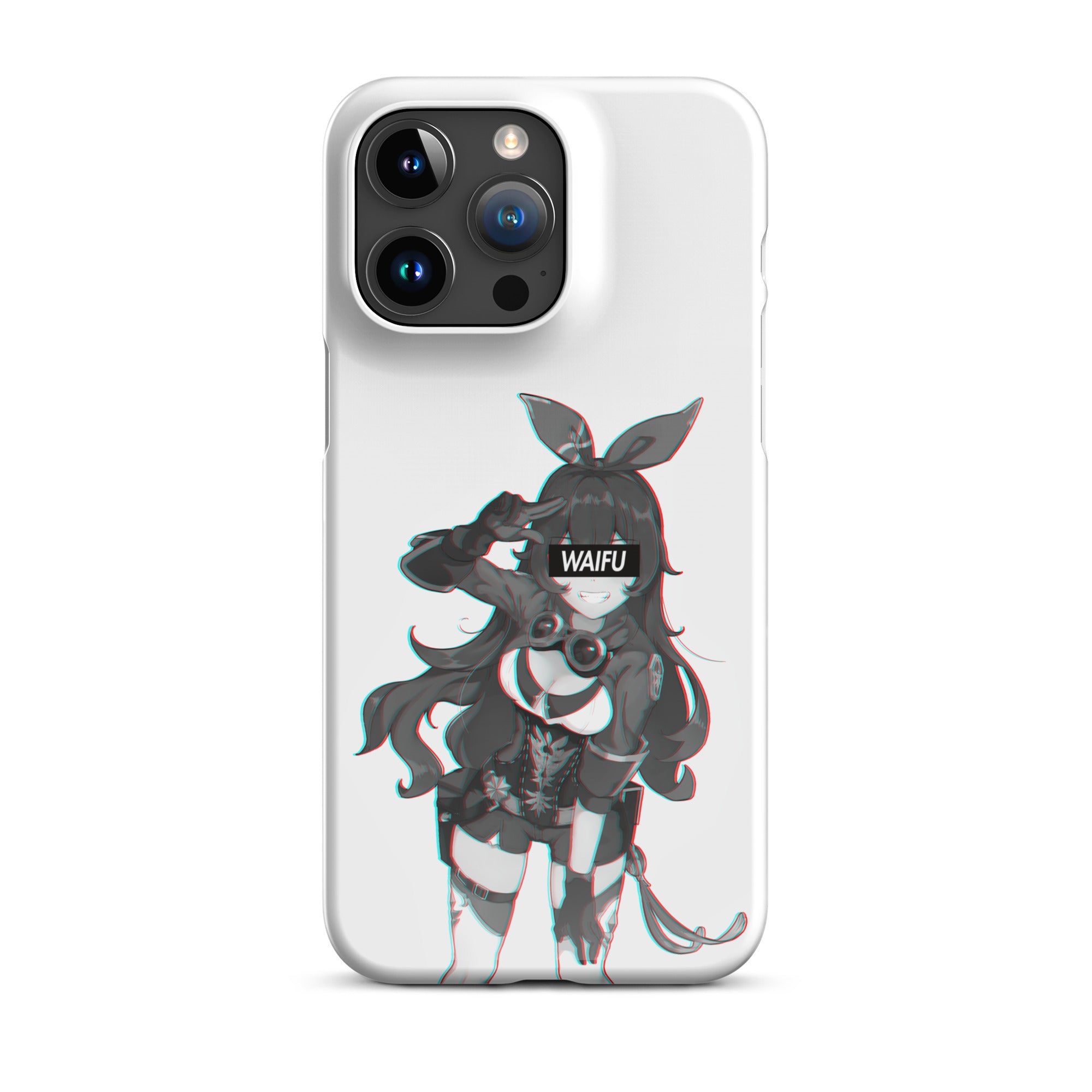 Amber Waifu Material #001 iPhone Premium Case