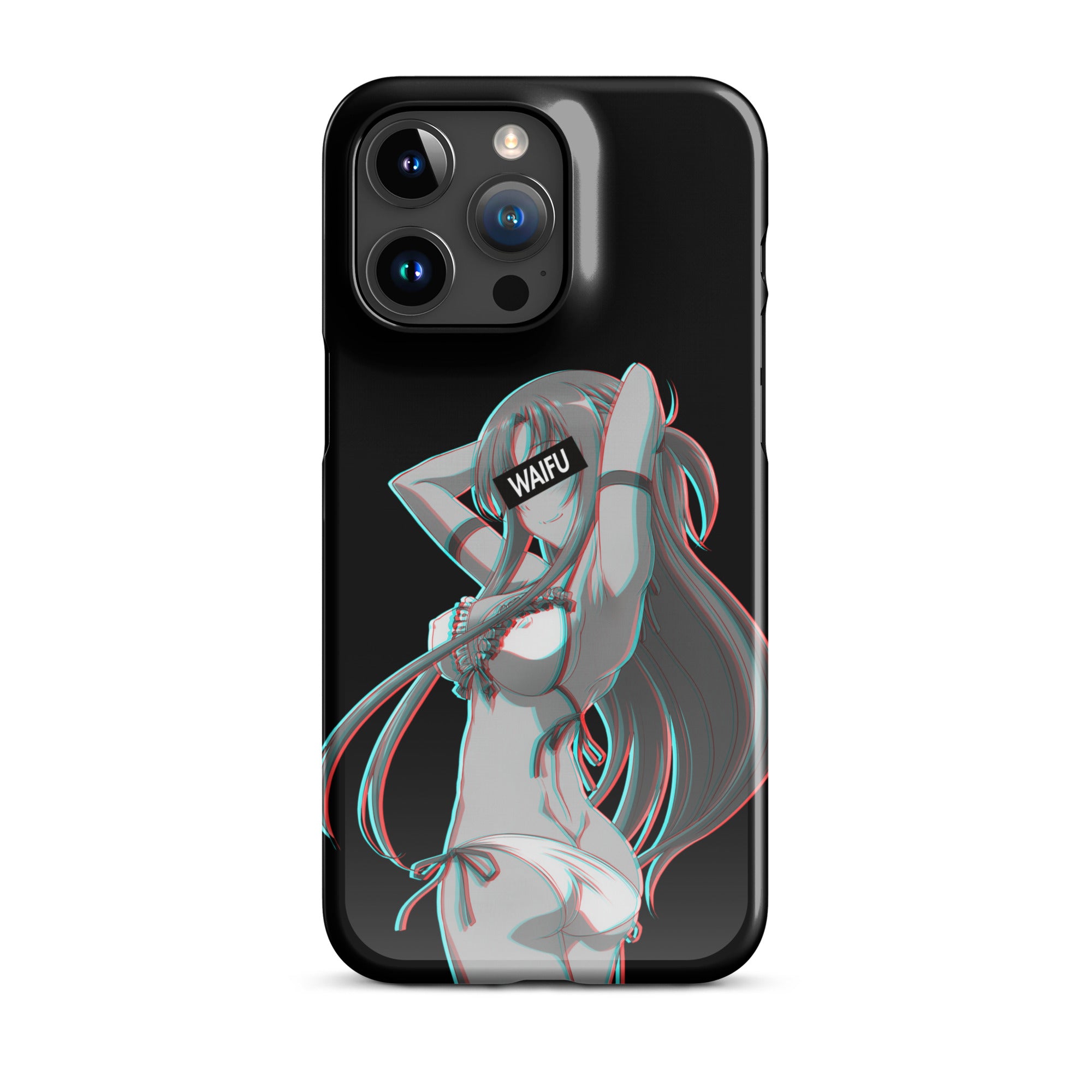 Asuna Waifu Material - Black Edition #002 iPhone Premium Case