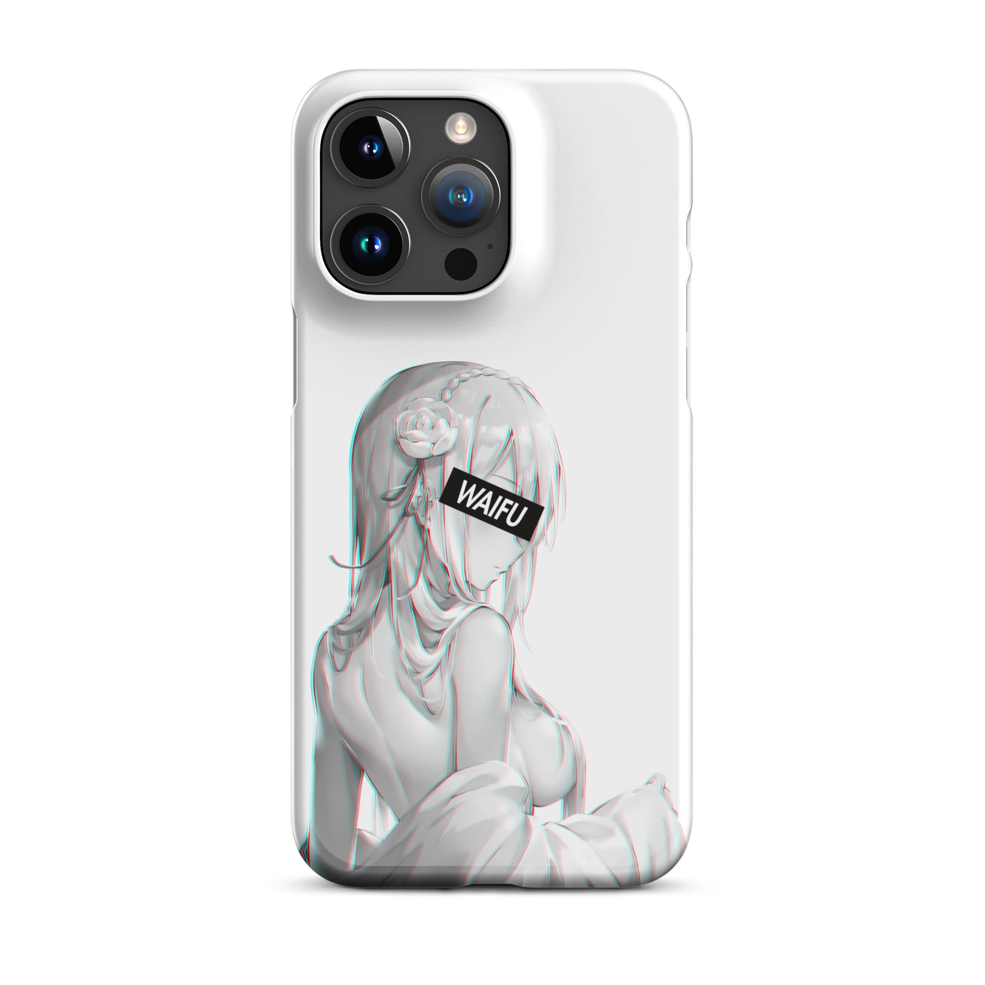 Emilia Waifu Material #001 iPhone Premium Case
