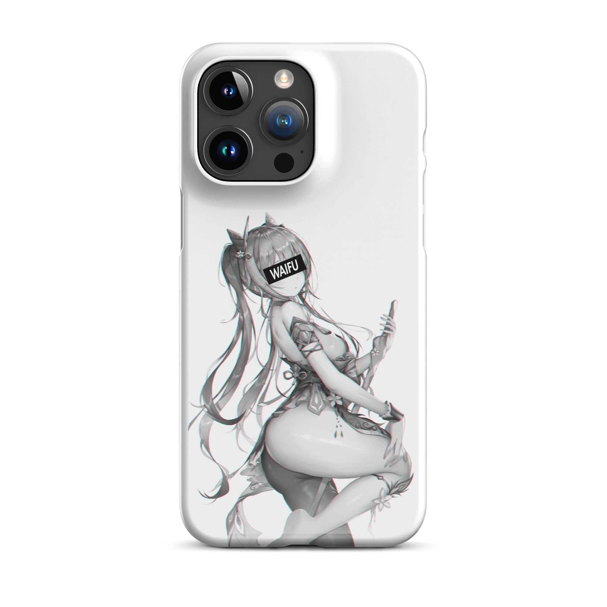 Keqing Waifu Material #003 iPhone Premium Case