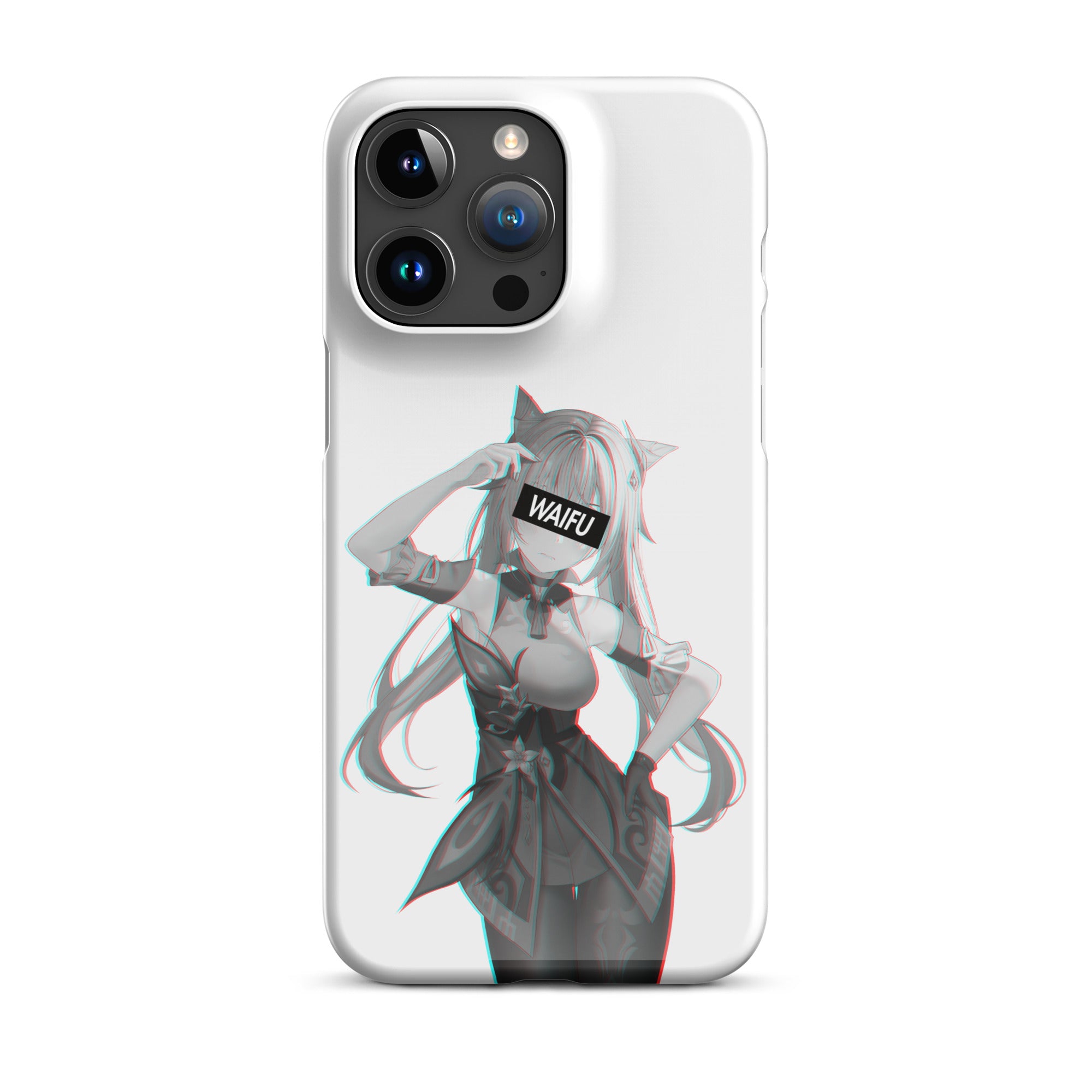 Keqing Waifu Material #004 iPhone Premium Case