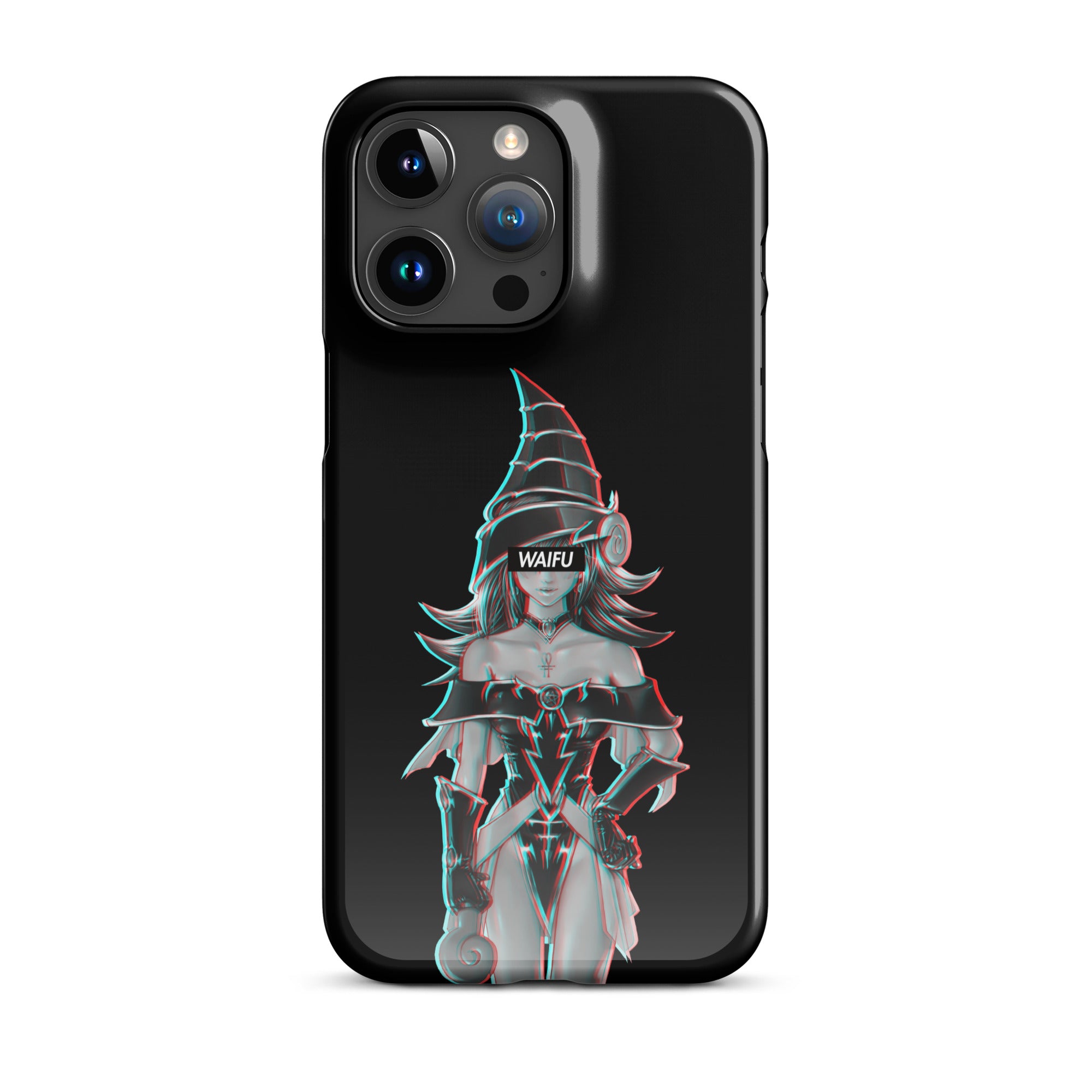 Magical Gal Waifu Material - Black Edition #001 iPhone Premium Case