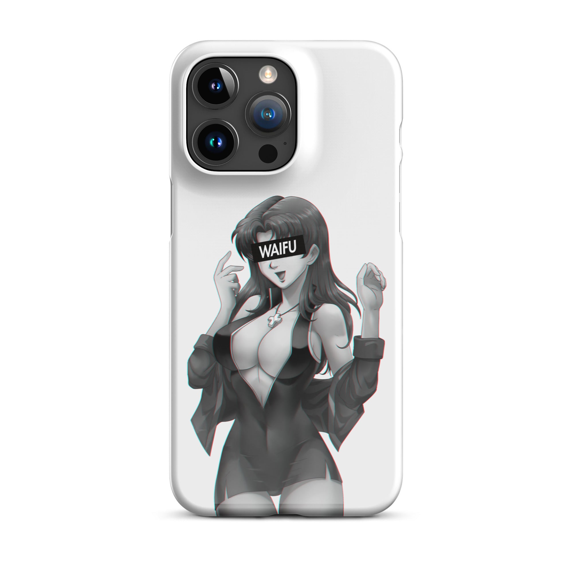 Misato Waifu Material #001 iPhone Premium Case