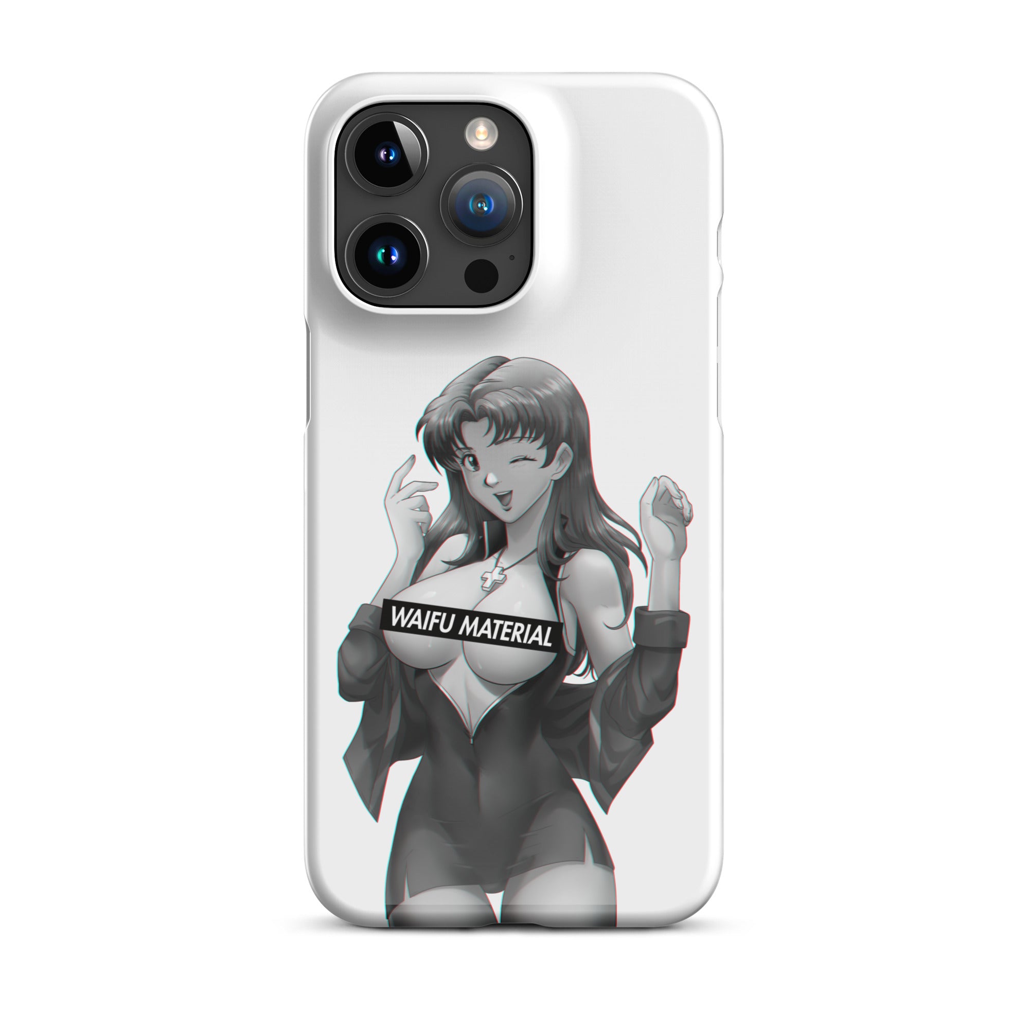 Misato Waifu Material #002 iPhone Premium Case