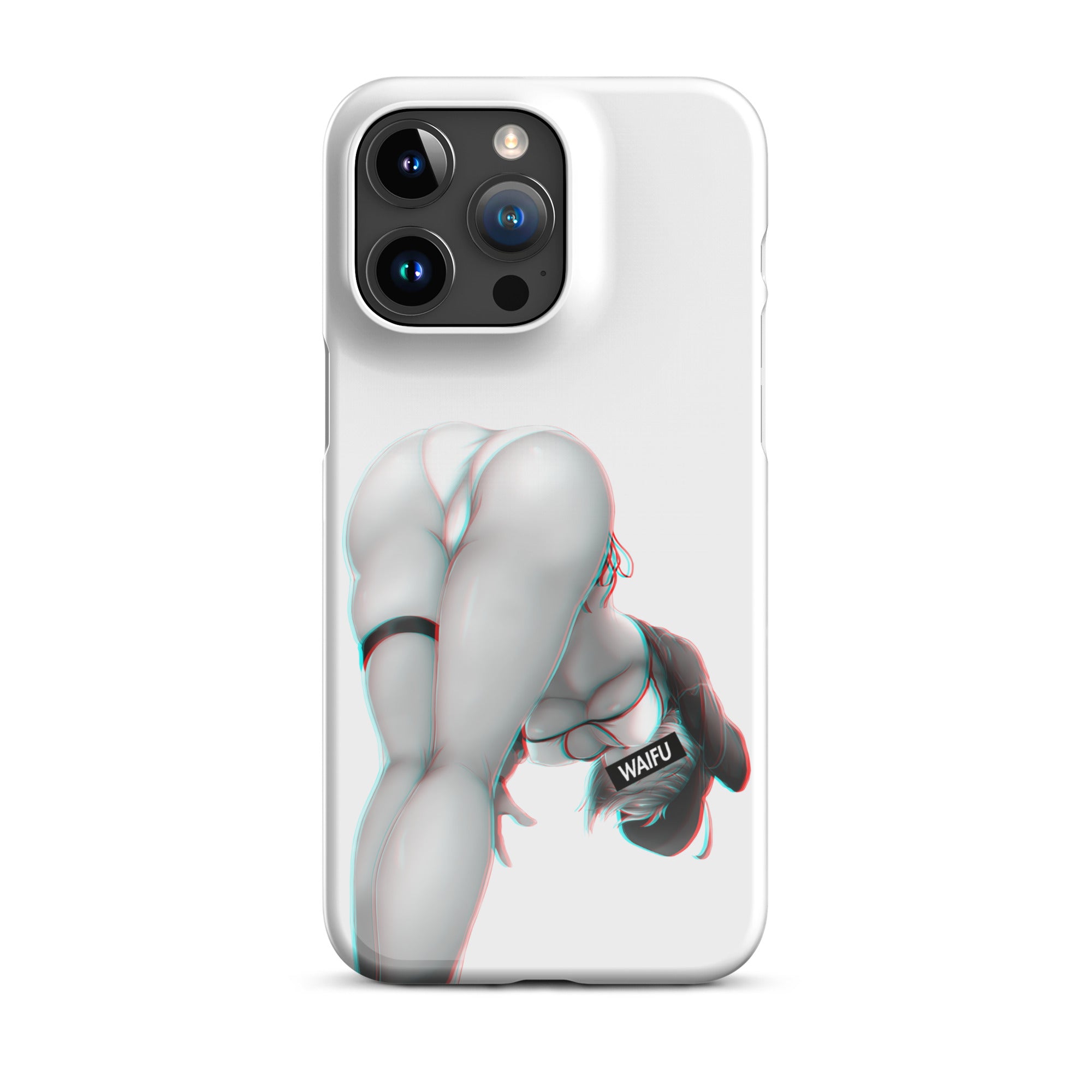 Mysterious Heroine Waifu Material #001 iPhone Premium Case