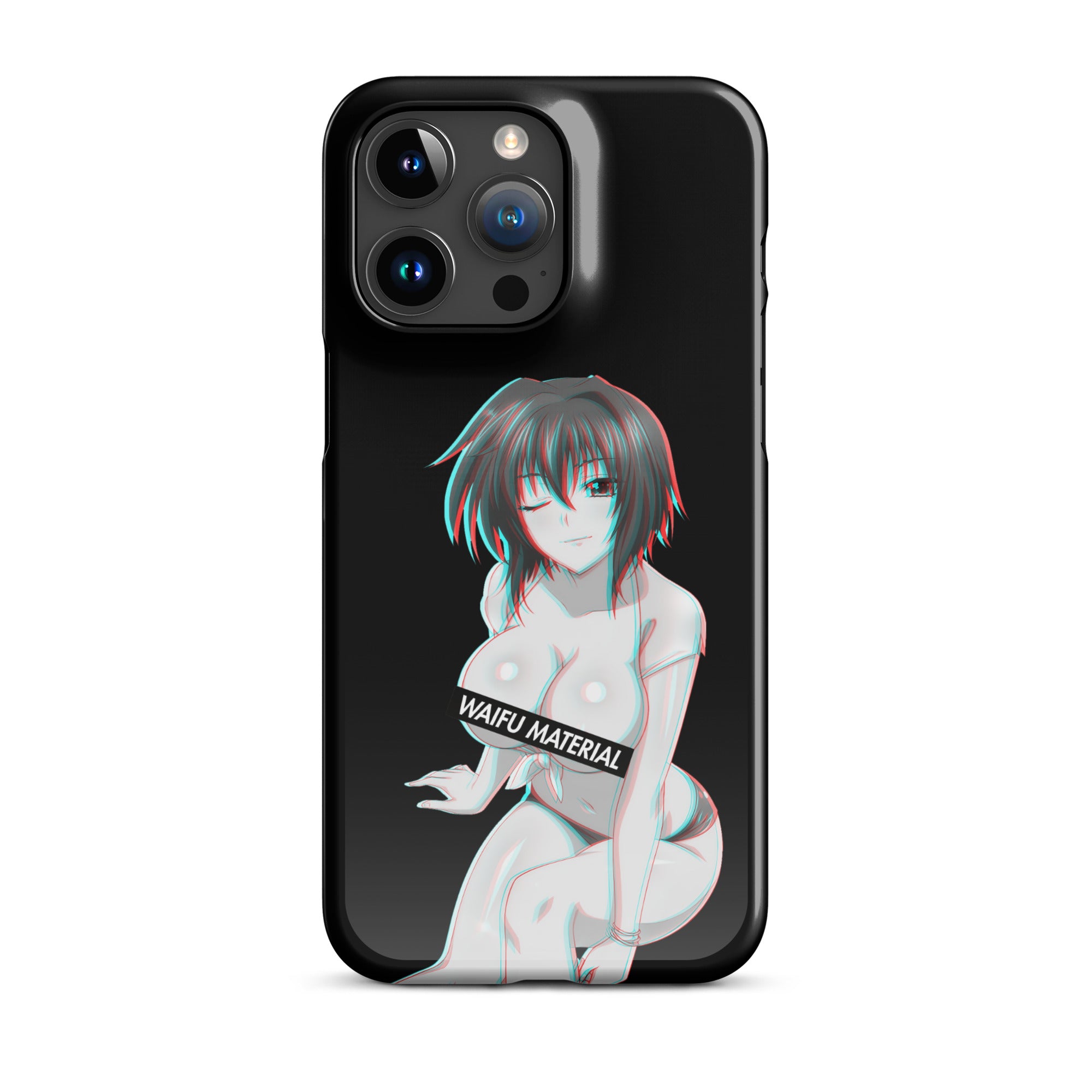 Xenovia Waifu Material - Black Edition #003 iPhone Premium Case