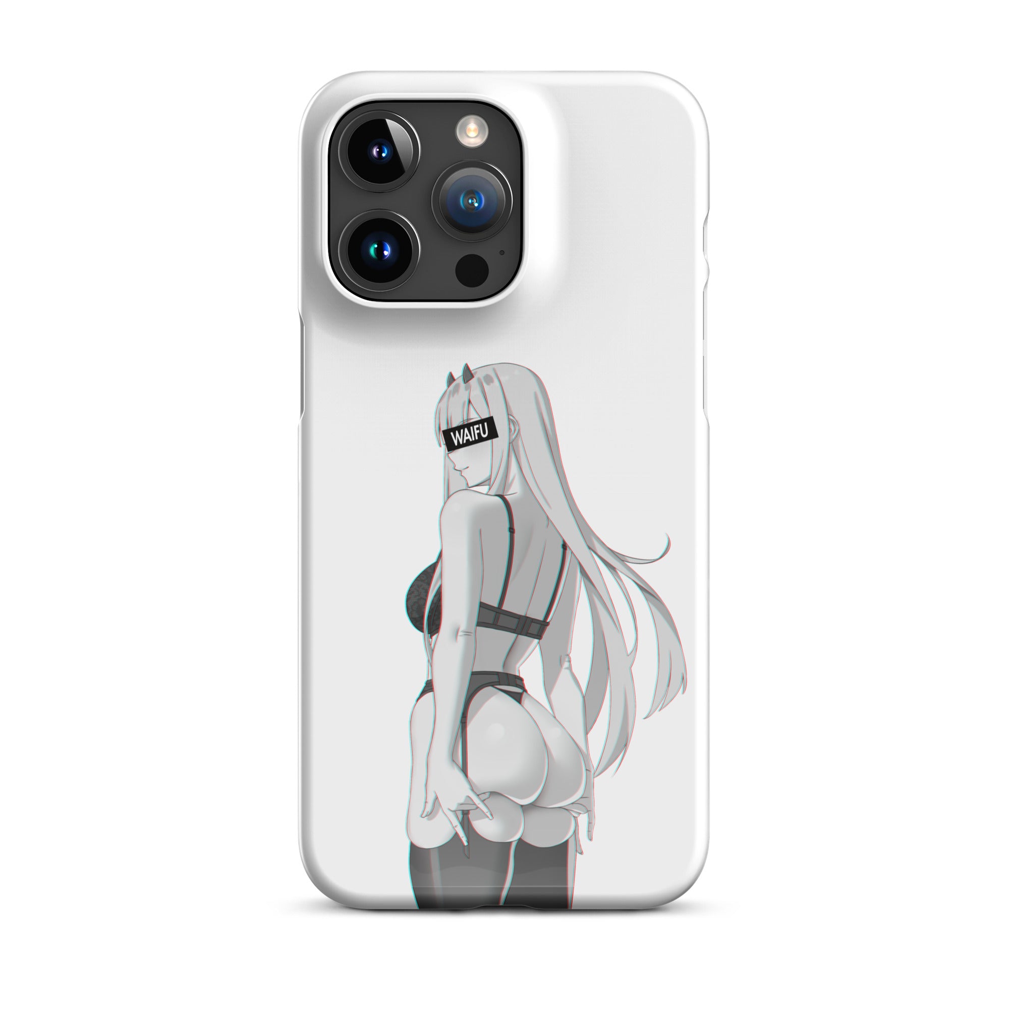 Zero Two Waifu Material #001 iPhone Premium Case