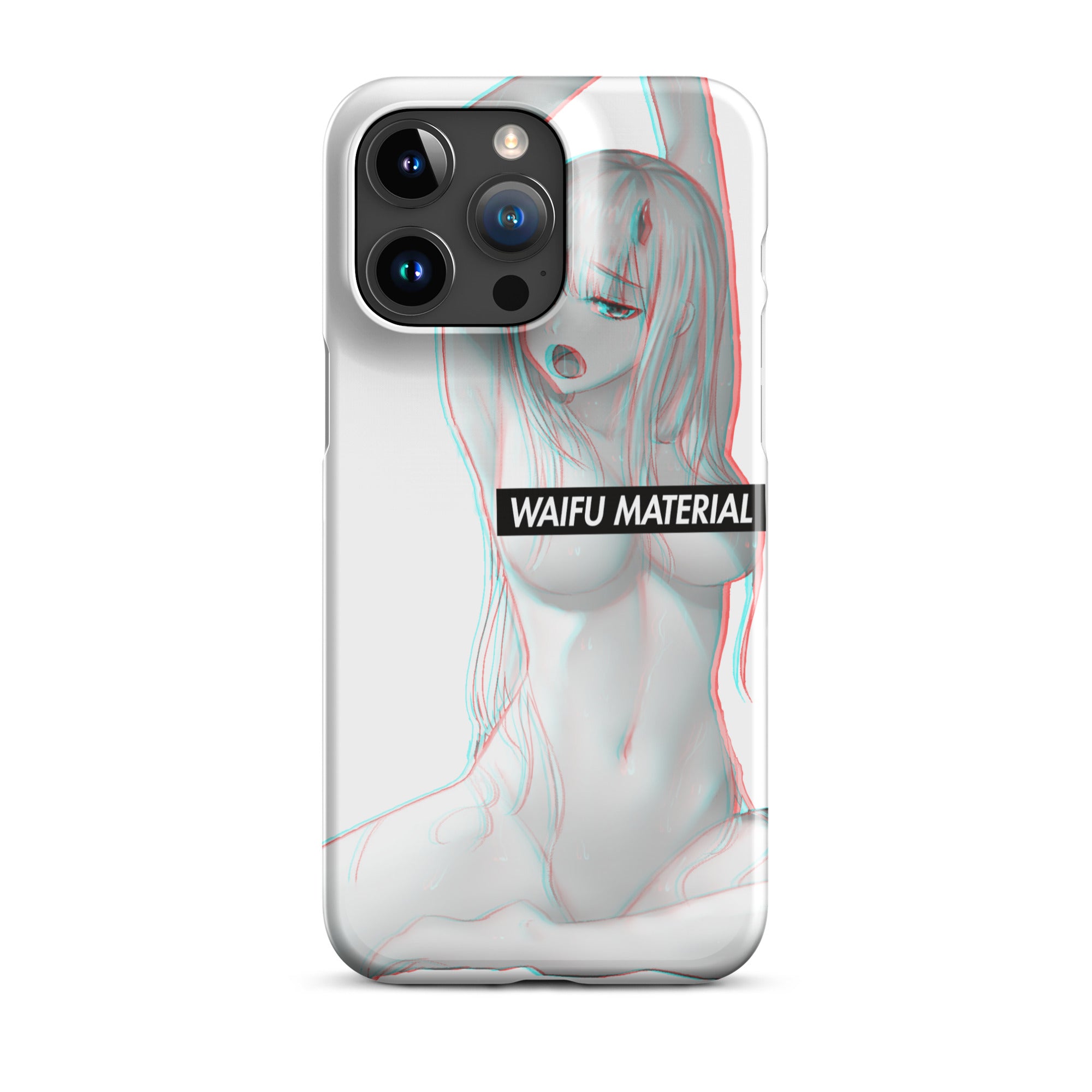 Zero Two Waifu Material #003 iPhone Premium Case