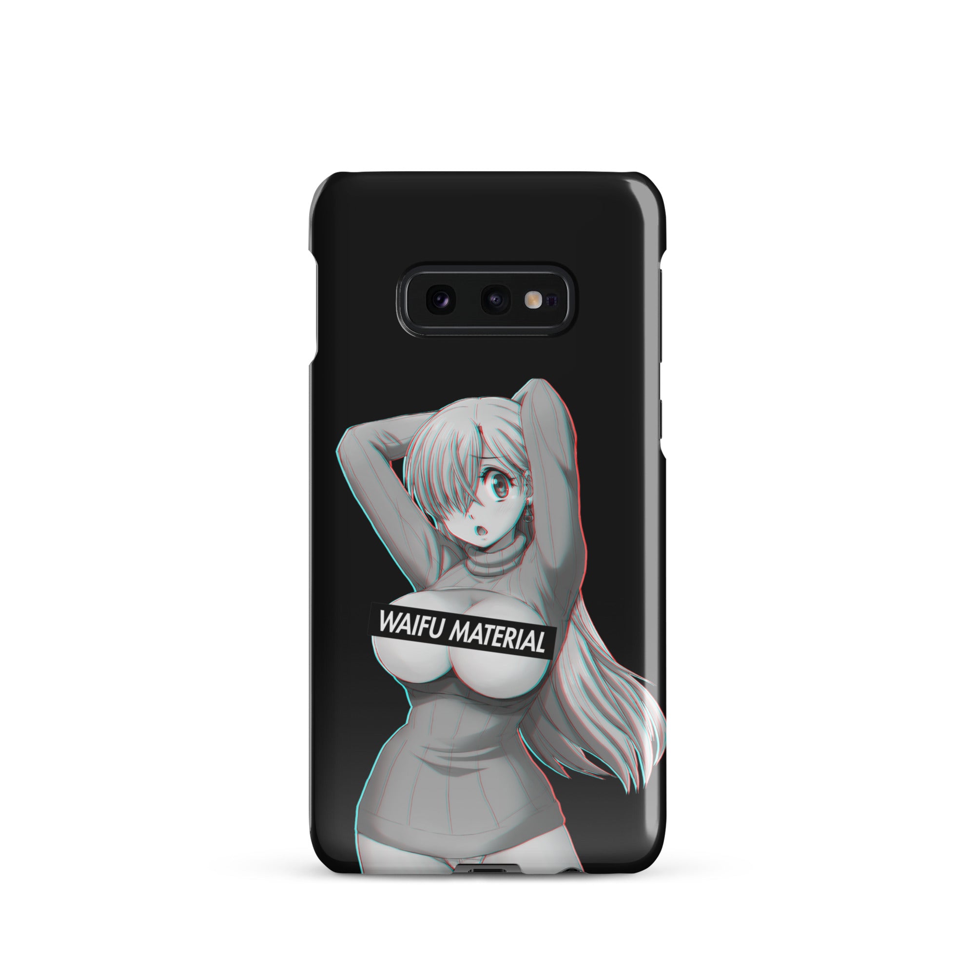 Elizabeth Waifu Material - Black Edition #001 Samsung Premium Case