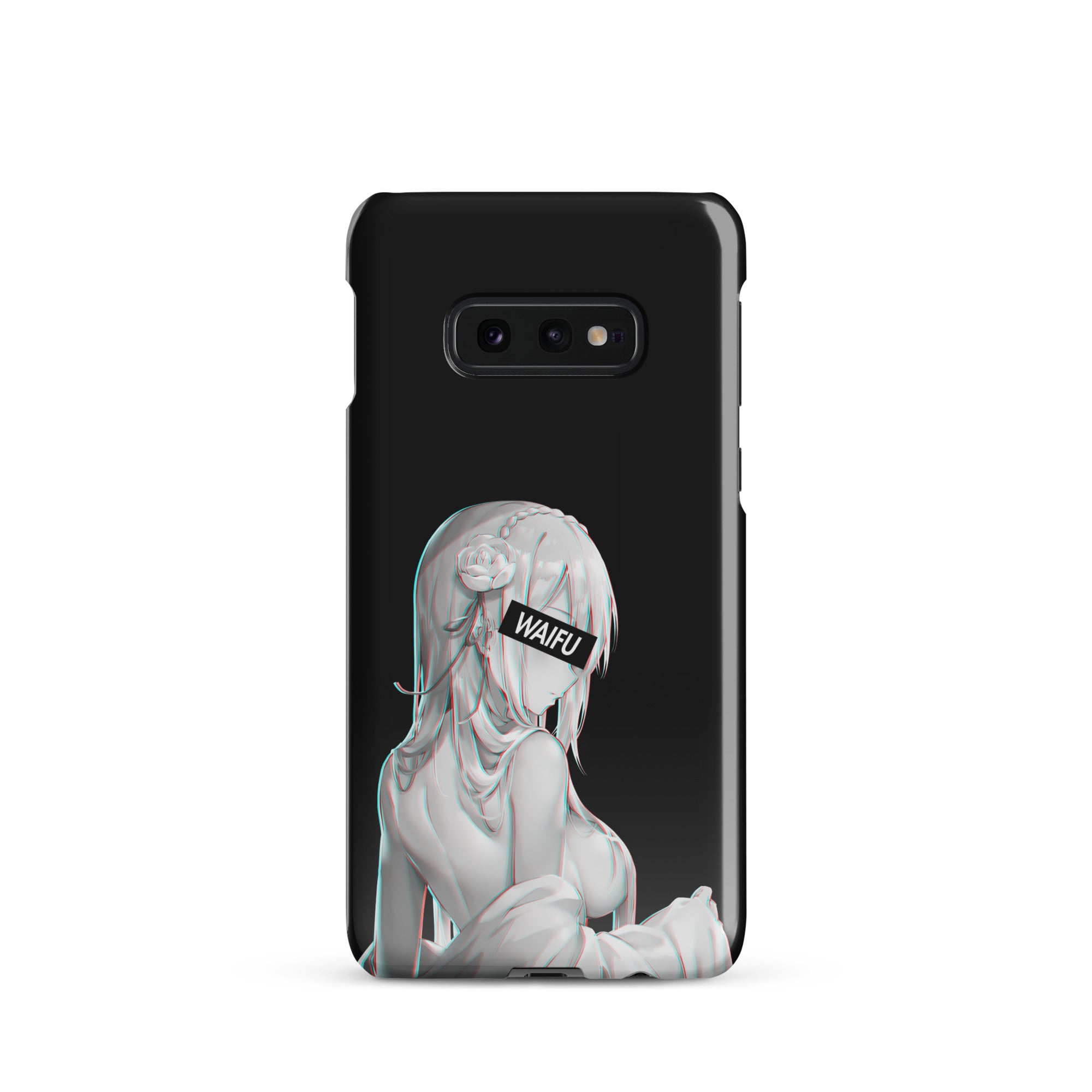 Emilia Waifu Material - Black Edition #001 Samsung Premium Case