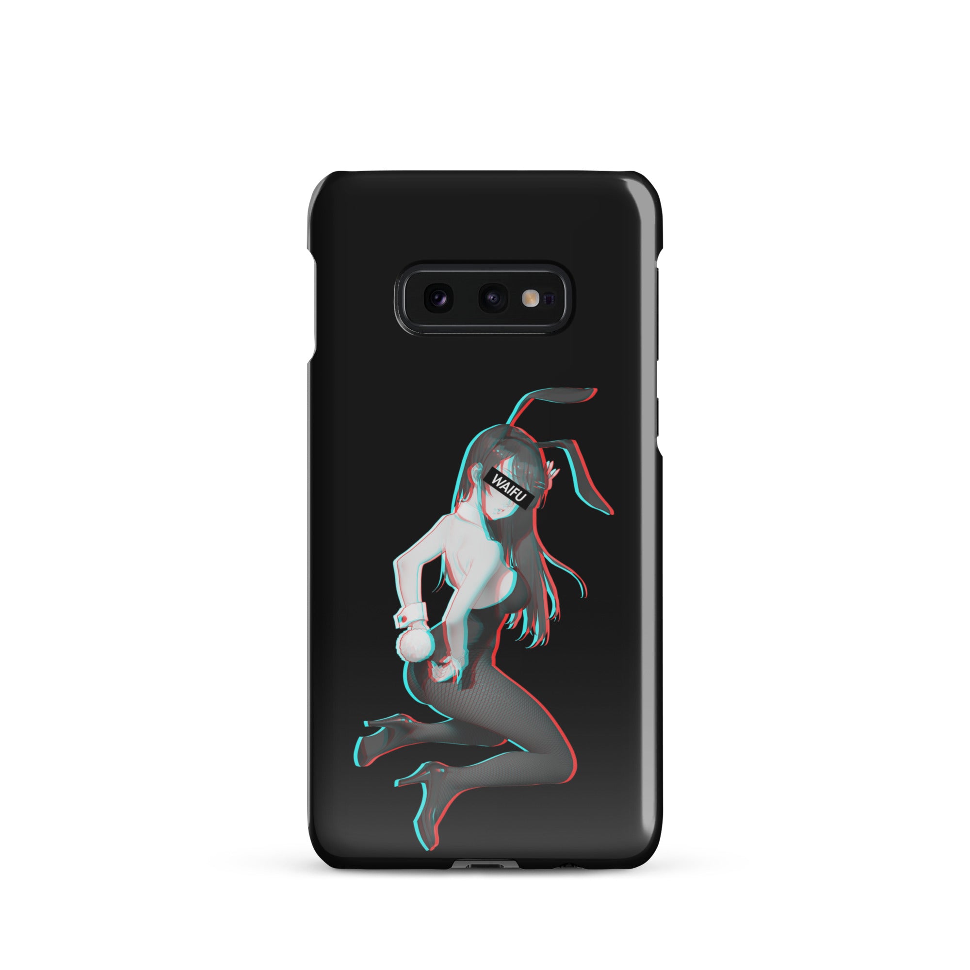 Mai Waifu Material - Black Edition #001 Samsung Premium Case