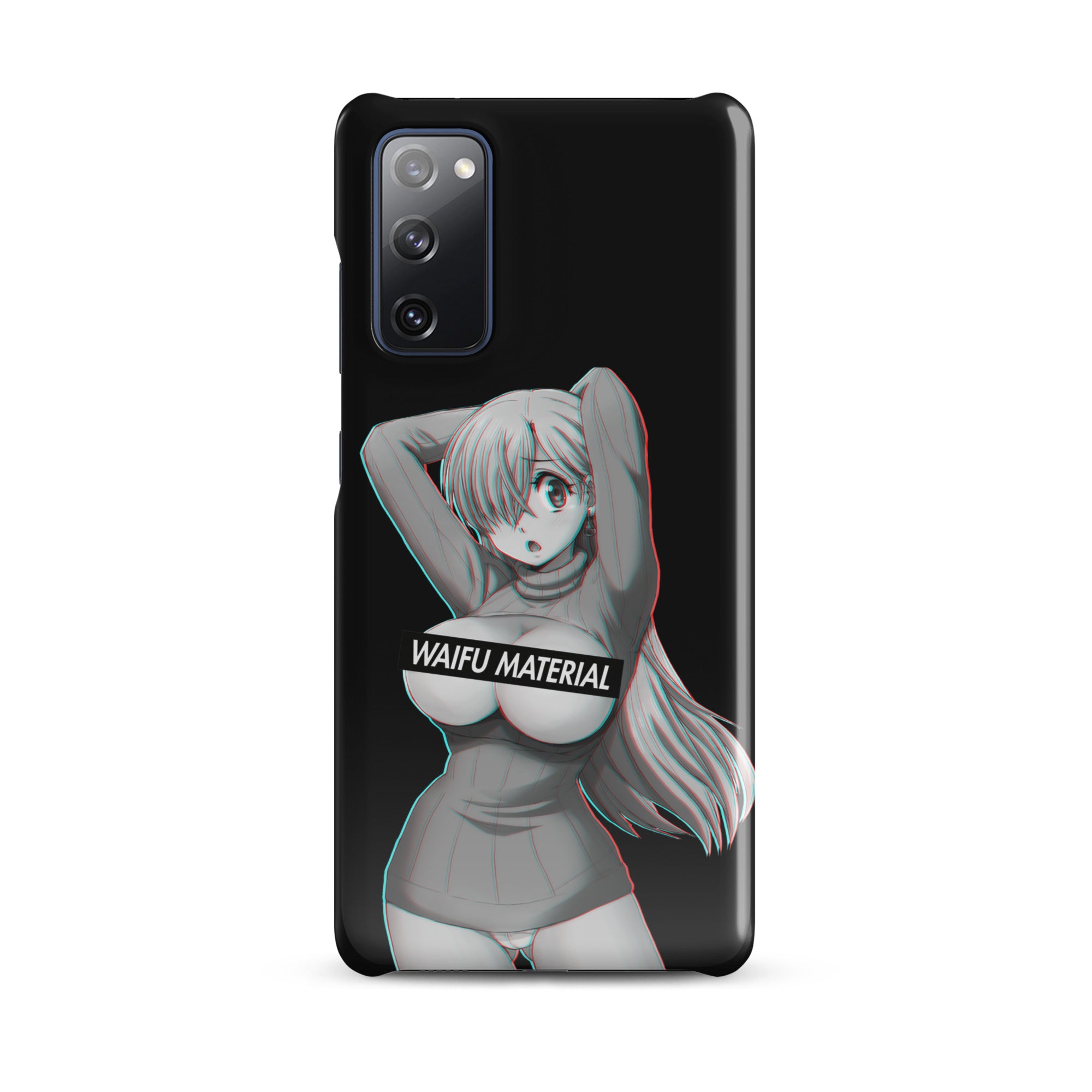 Elizabeth Waifu Material - Black Edition #001 Samsung Premium Case