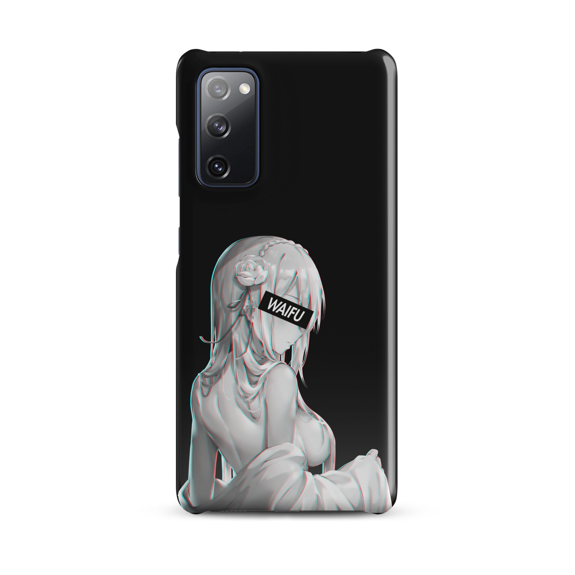 Emilia Waifu Material - Black Edition #001 Samsung Premium Case