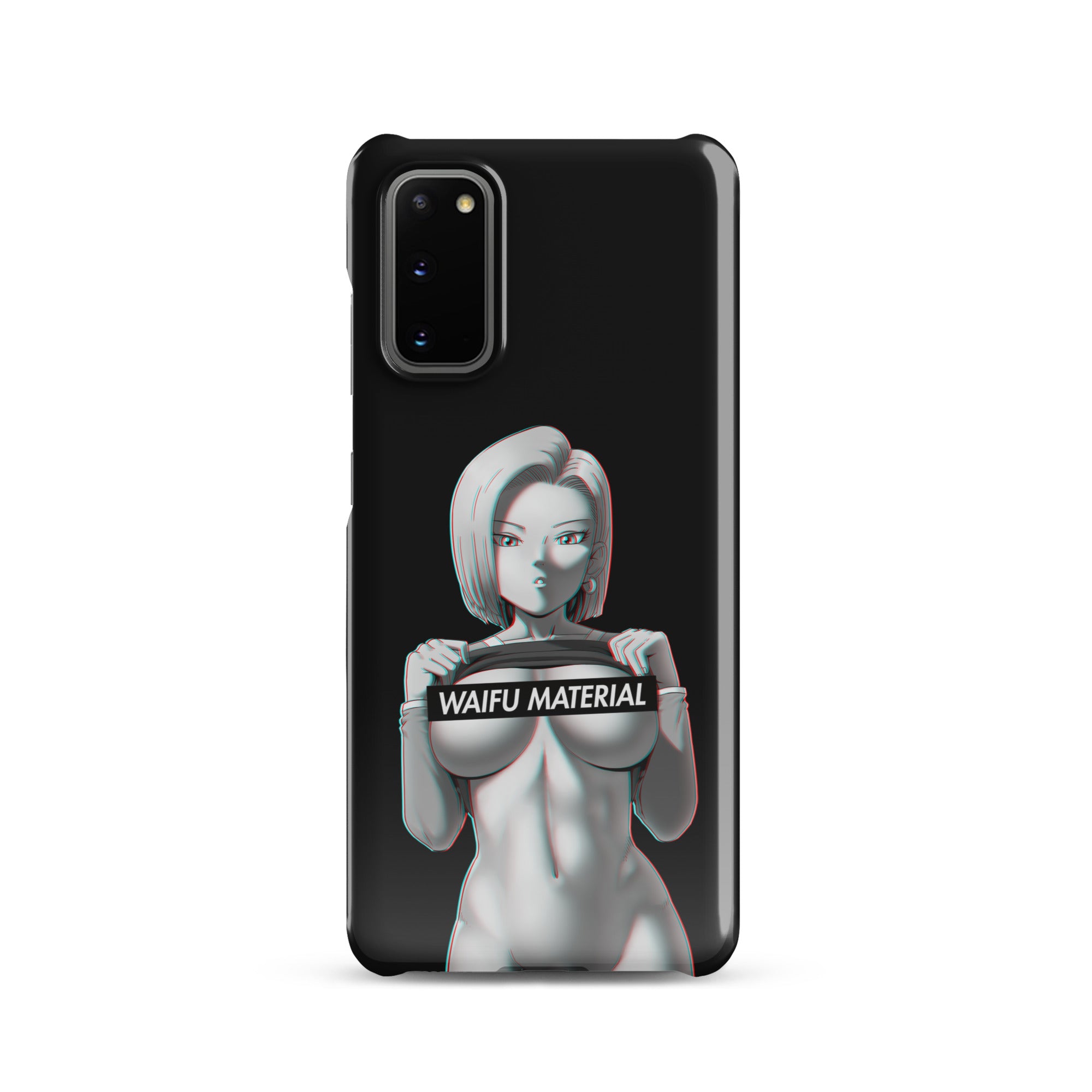 C18 Waifu Material - Black Edition #001 Samsung Premium Case