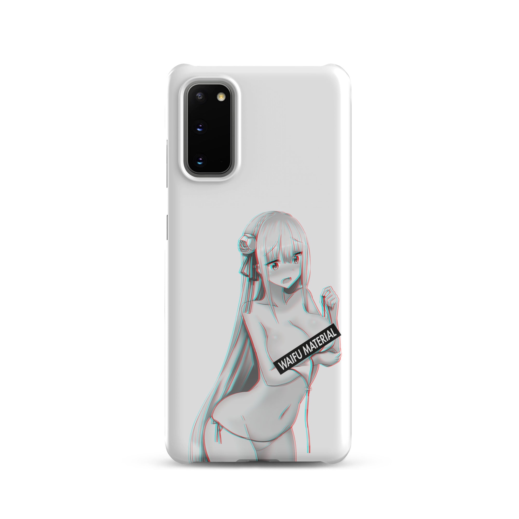 Emilia Waifu Material #003 Samsung Premium Case