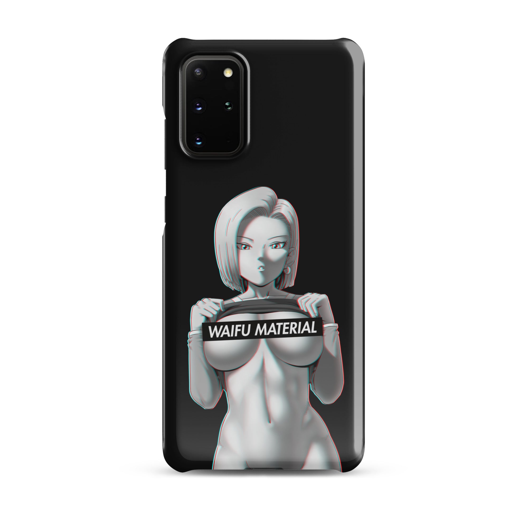 C18 Waifu Material - Black Edition #001 Samsung Premium Case