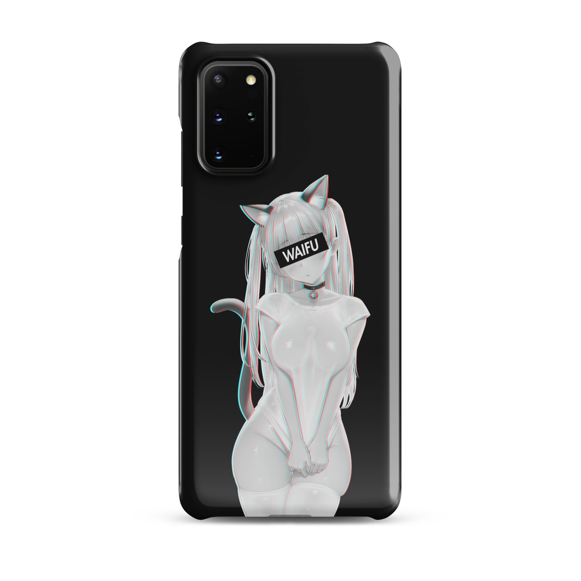 Cute Anime Girl Waifu Material - Black Edition #002 Samsung Premium Case
