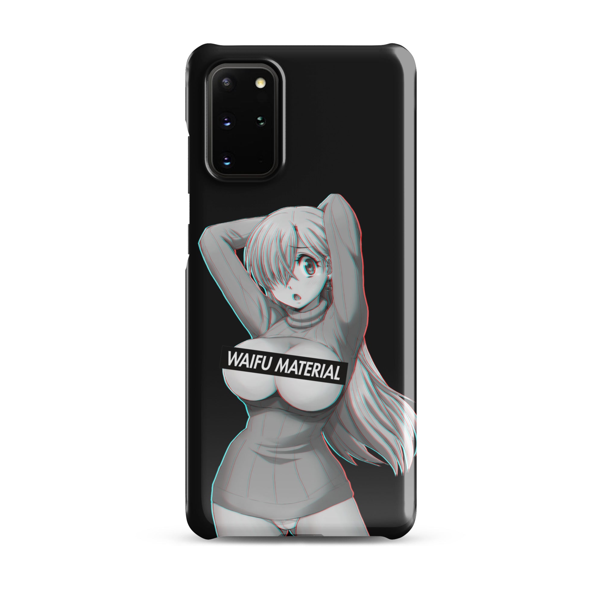 Elizabeth Waifu Material - Black Edition #001 Samsung Premium Case