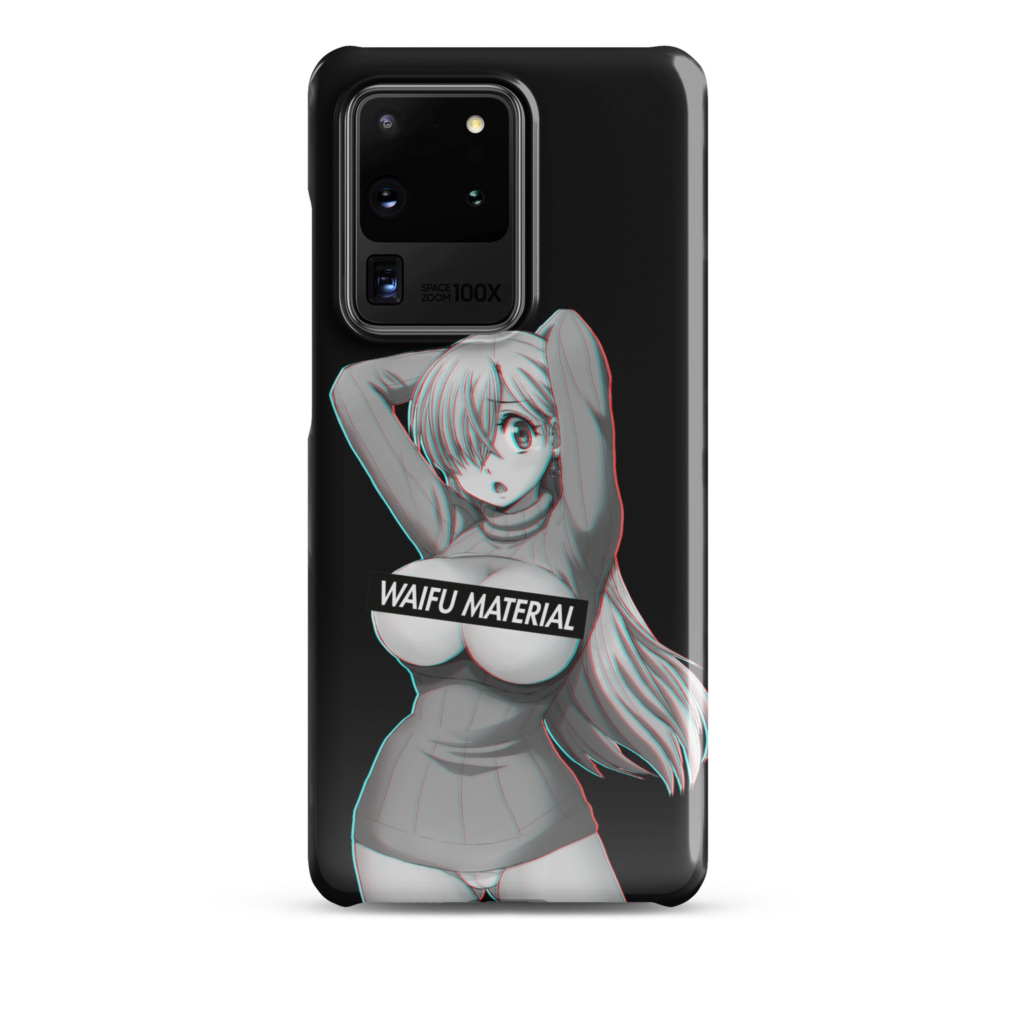 Elizabeth Waifu Material - Black Edition #001 Samsung Premium Case