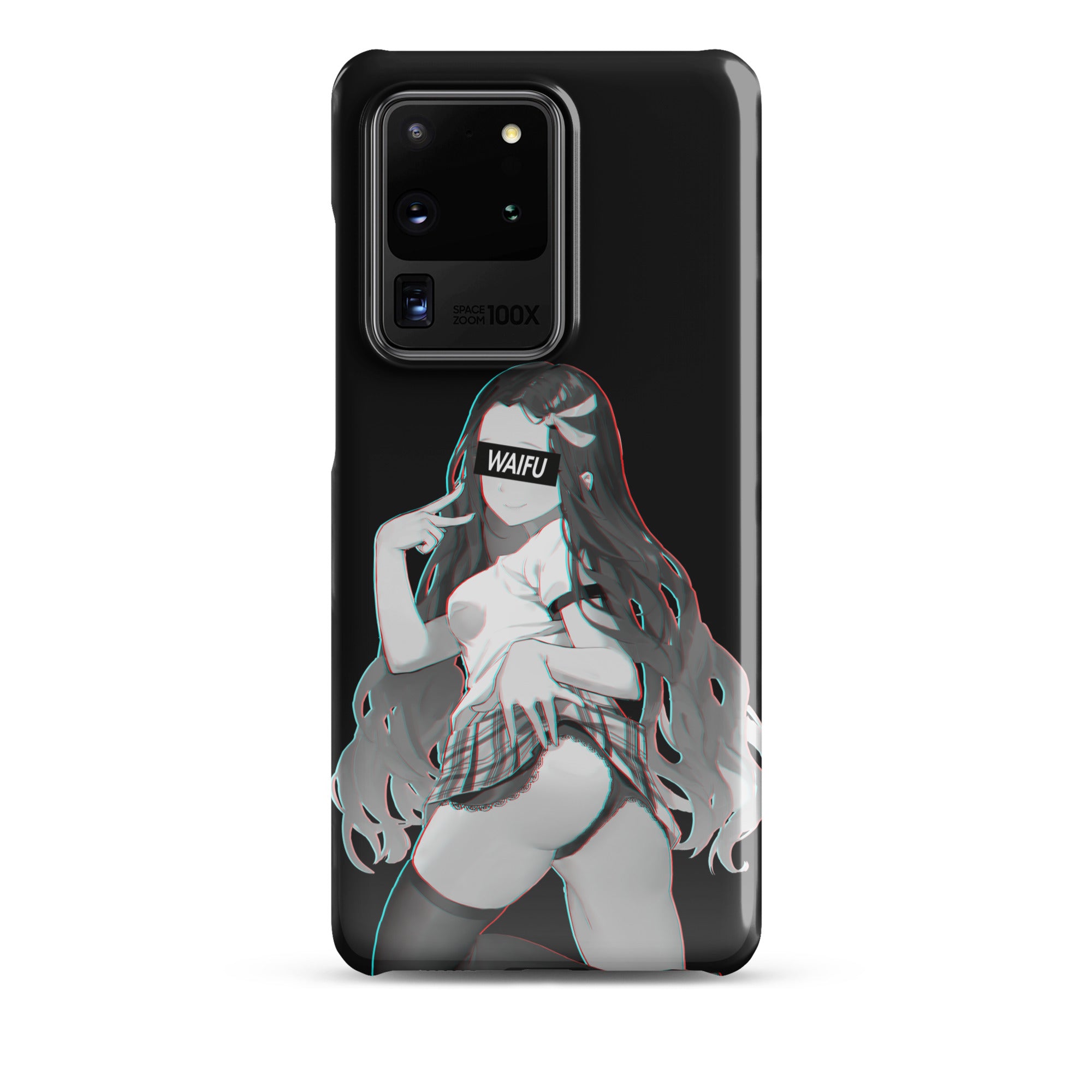 Nezuko Waifu Material - Black Edition #003 Samsung Premium Case