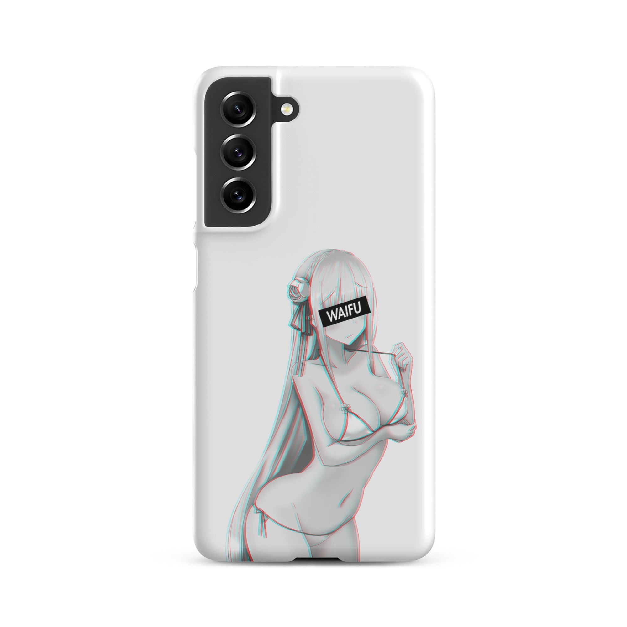 Emilia Waifu Material #002 Samsung Premium Case
