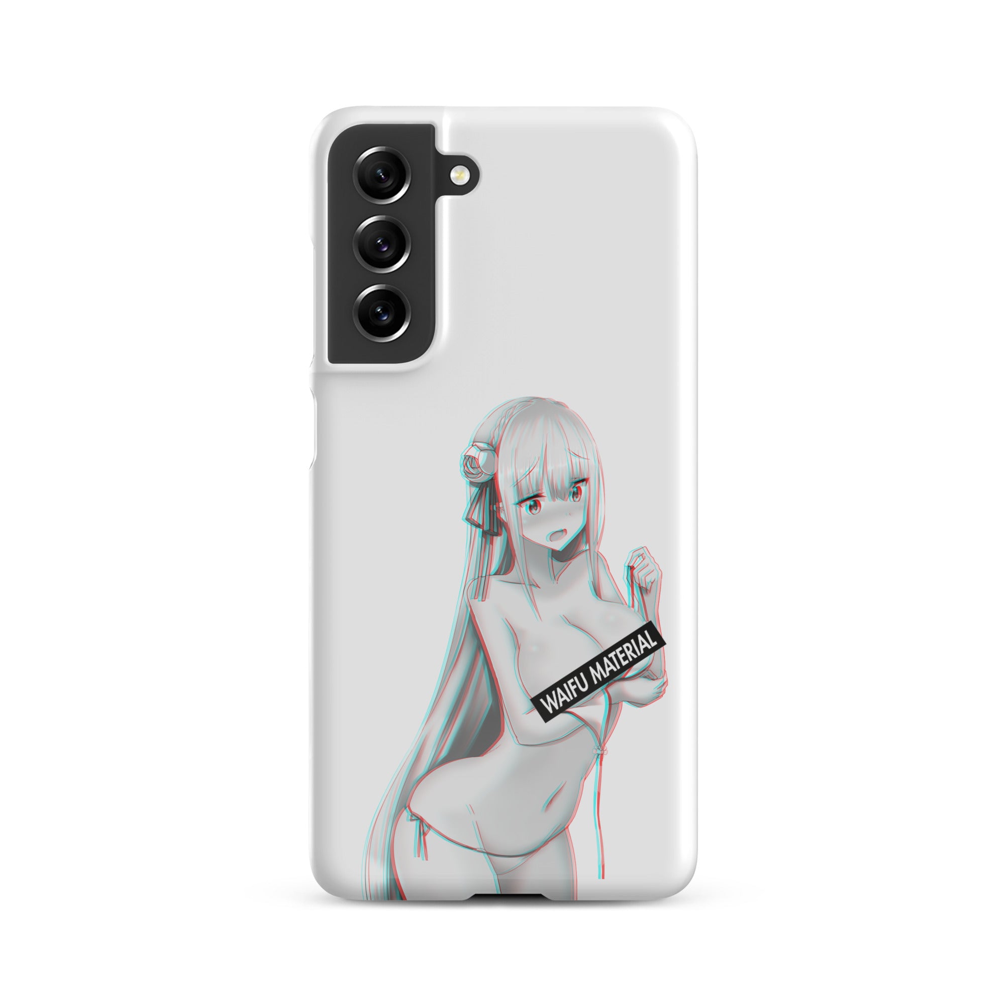 Emilia Waifu Material #003 Samsung Premium Case