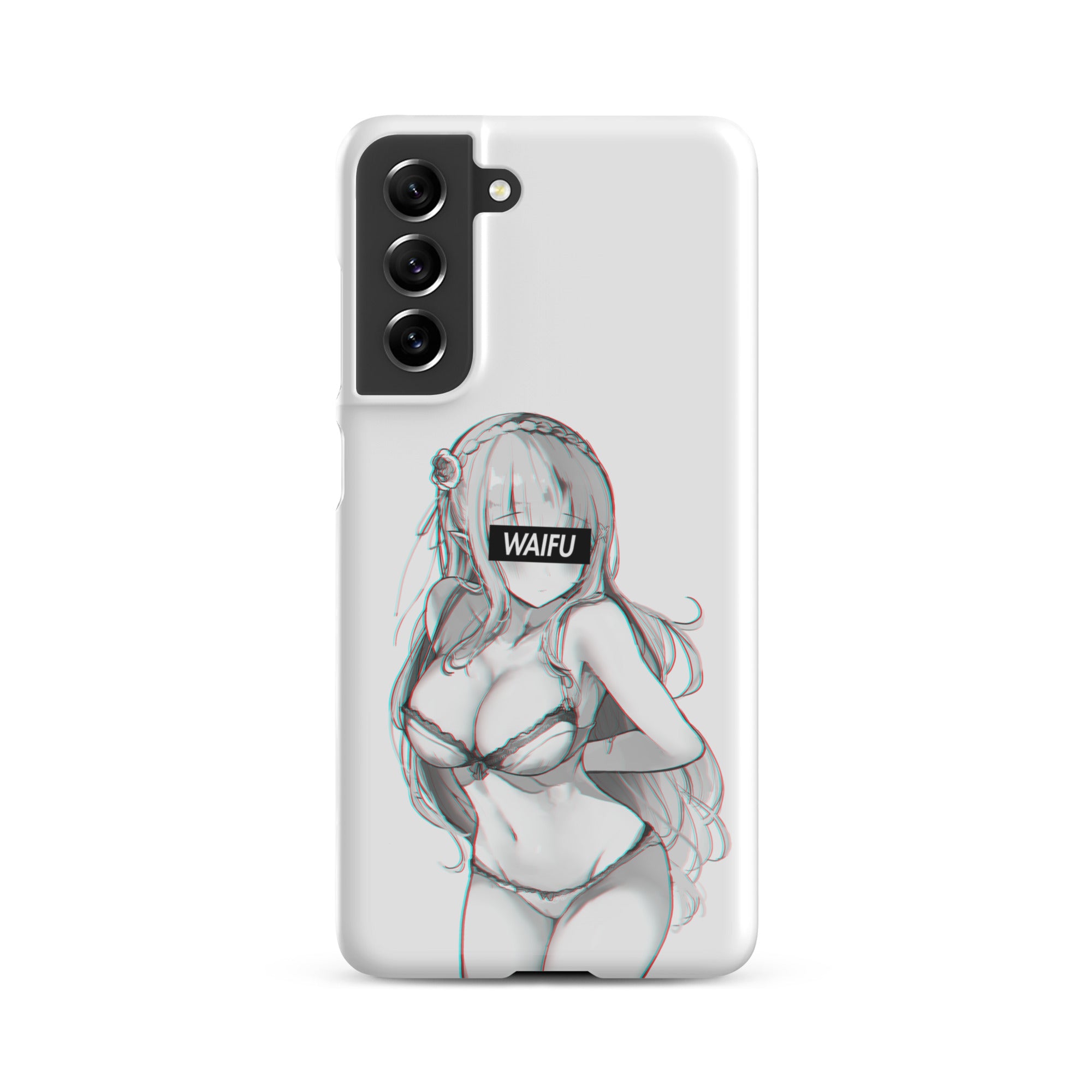 Emilia Waifu Material #004 Samsung Premium Case