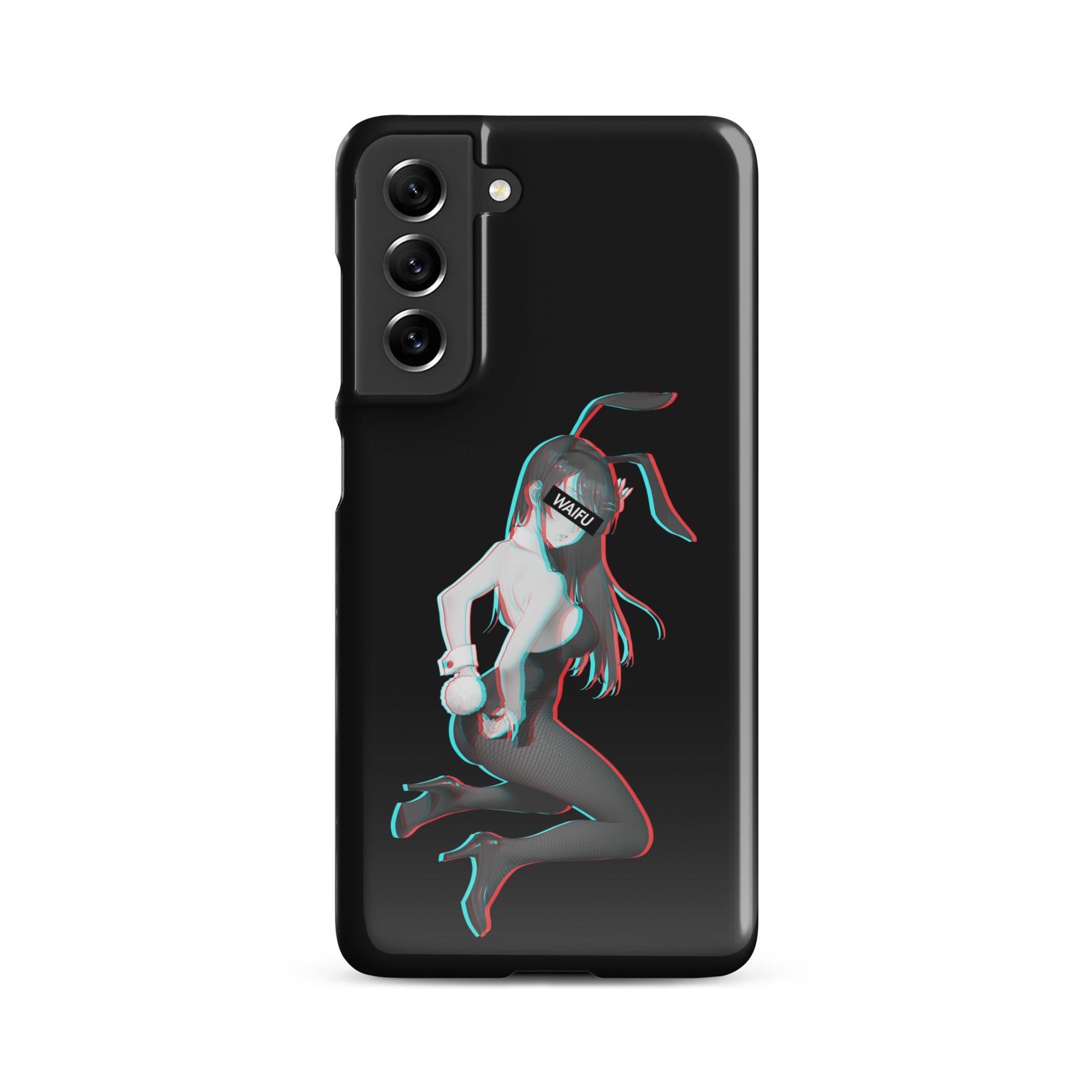 Mai Waifu Material - Black Edition #001 Samsung Premium Case