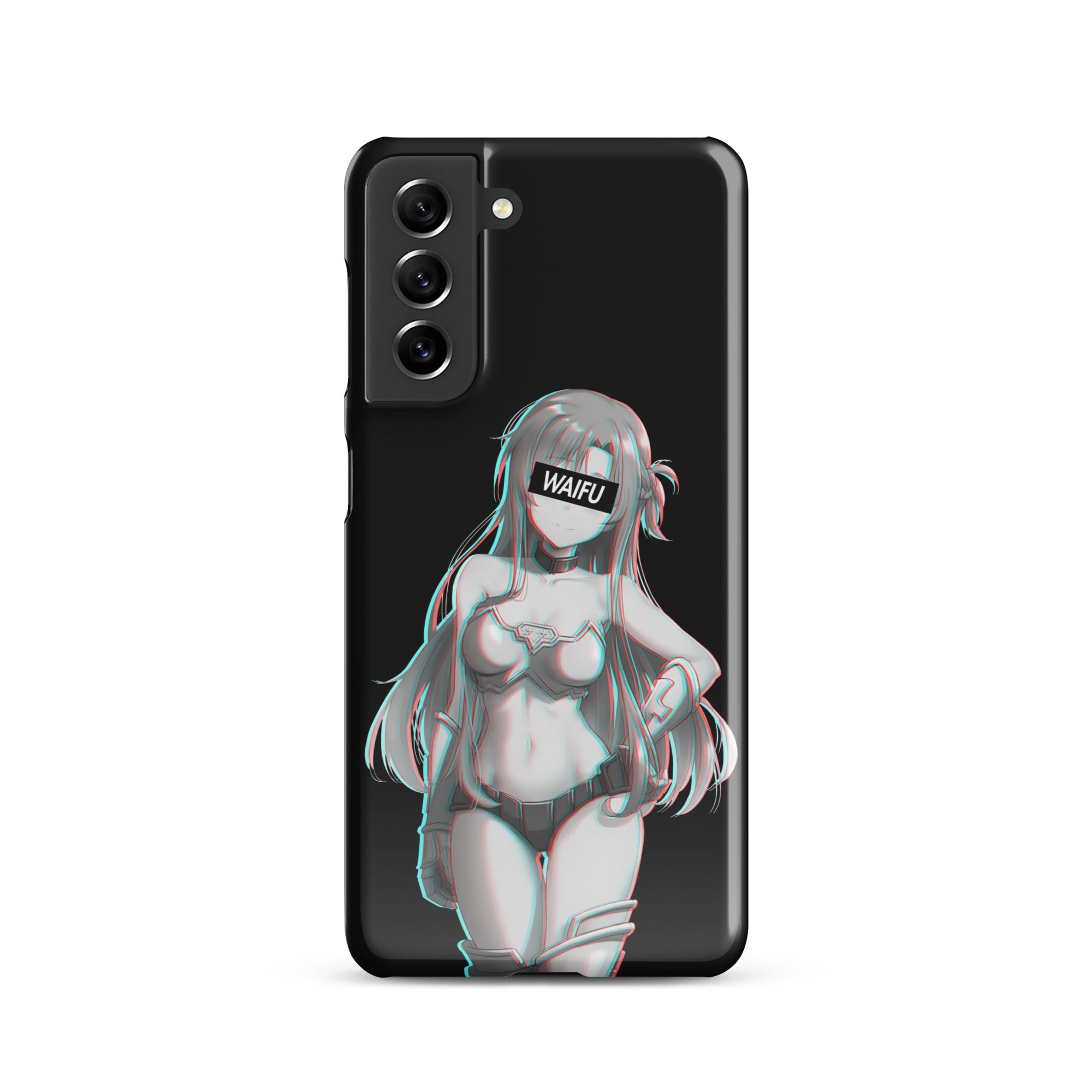 Asuna Waifu Material - Black Edition #001 Samsung Premium Case