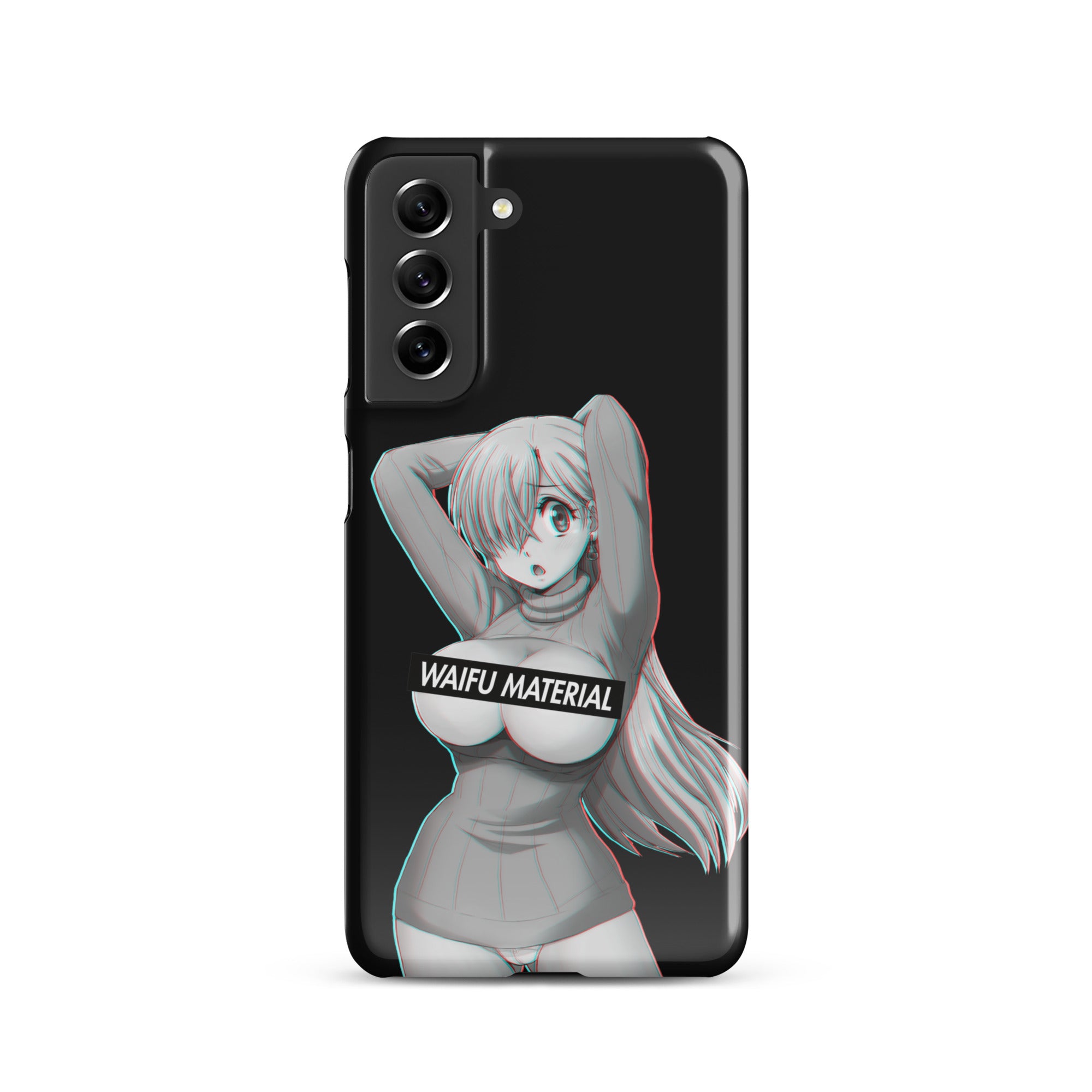 Elizabeth Waifu Material - Black Edition #001 Samsung Premium Case
