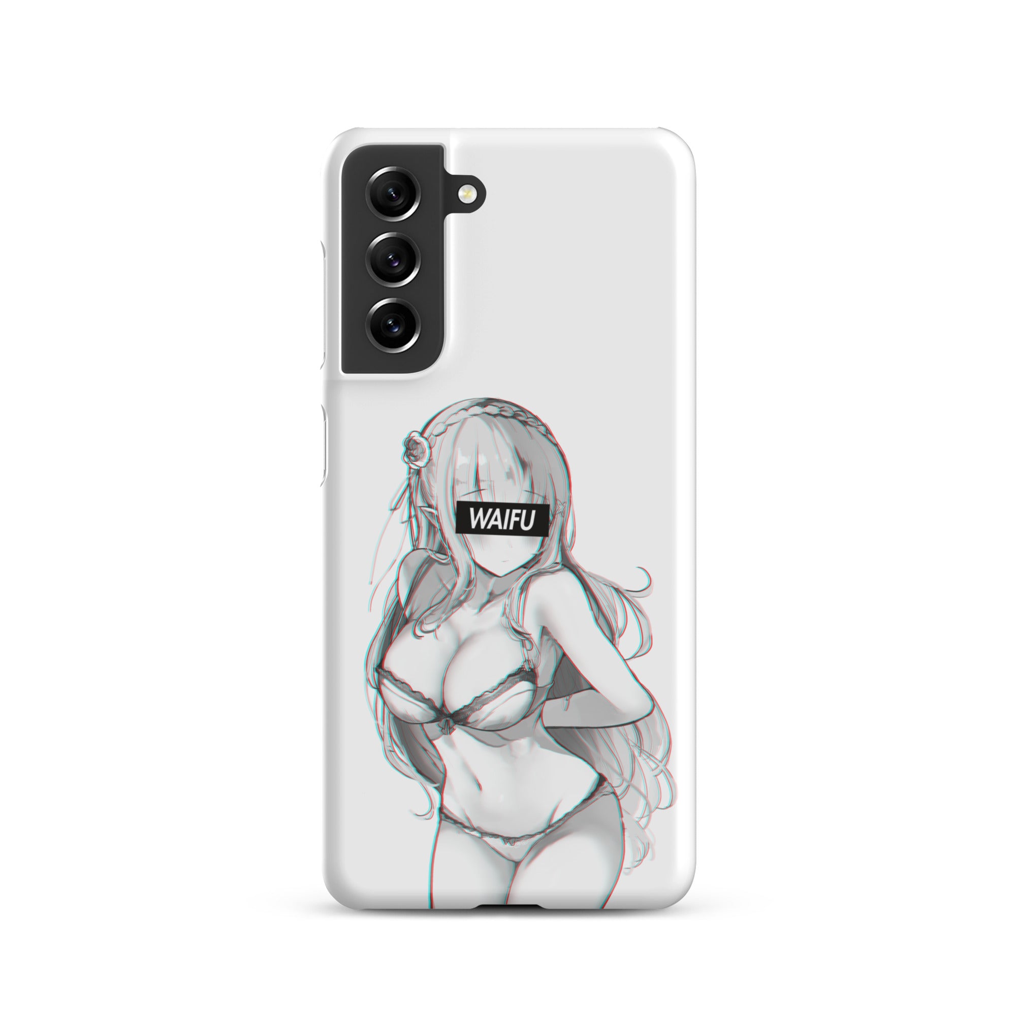 Emilia Waifu Material #004 Samsung Premium Case