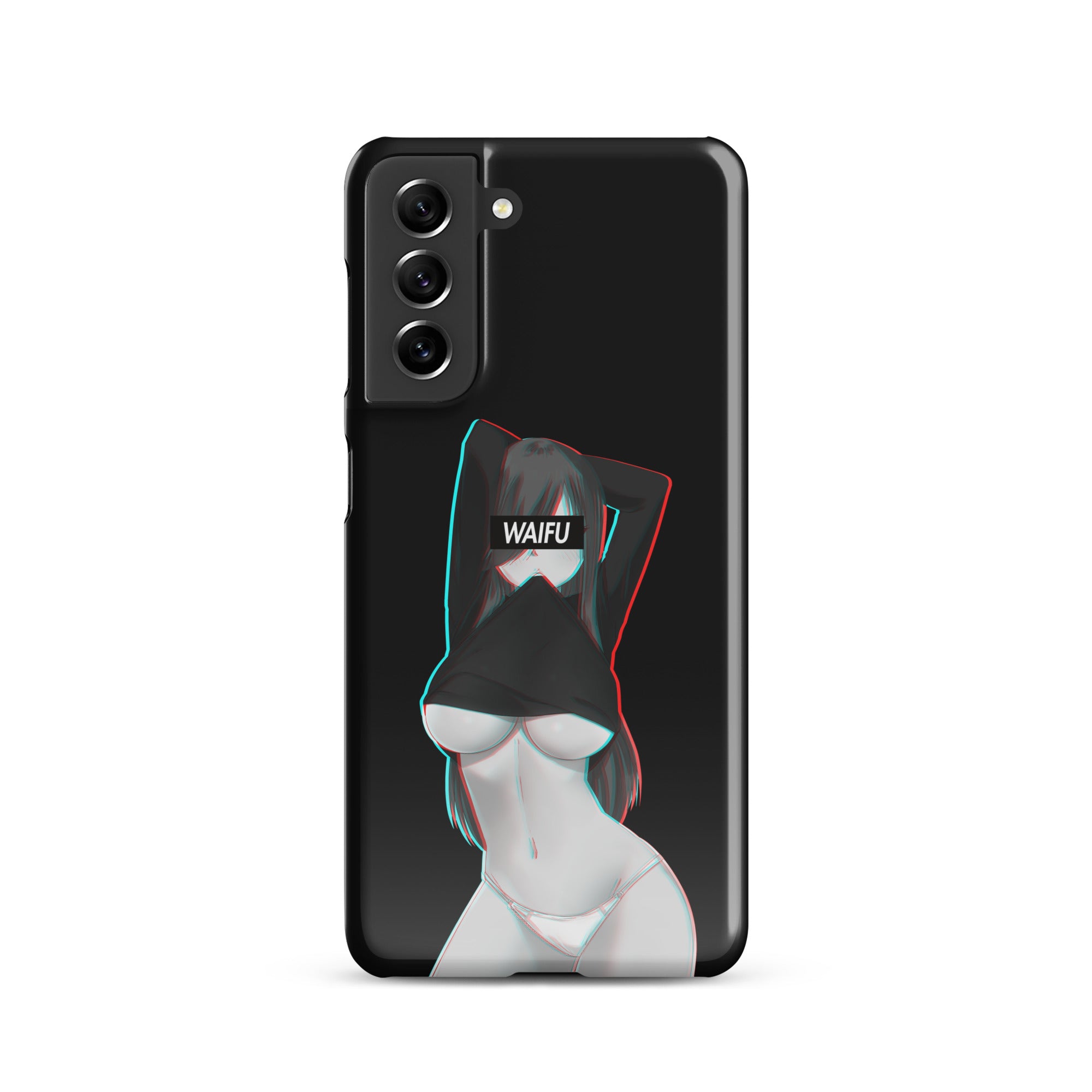Erza Waifu Material - Black Edition #001 Samsung Premium Case