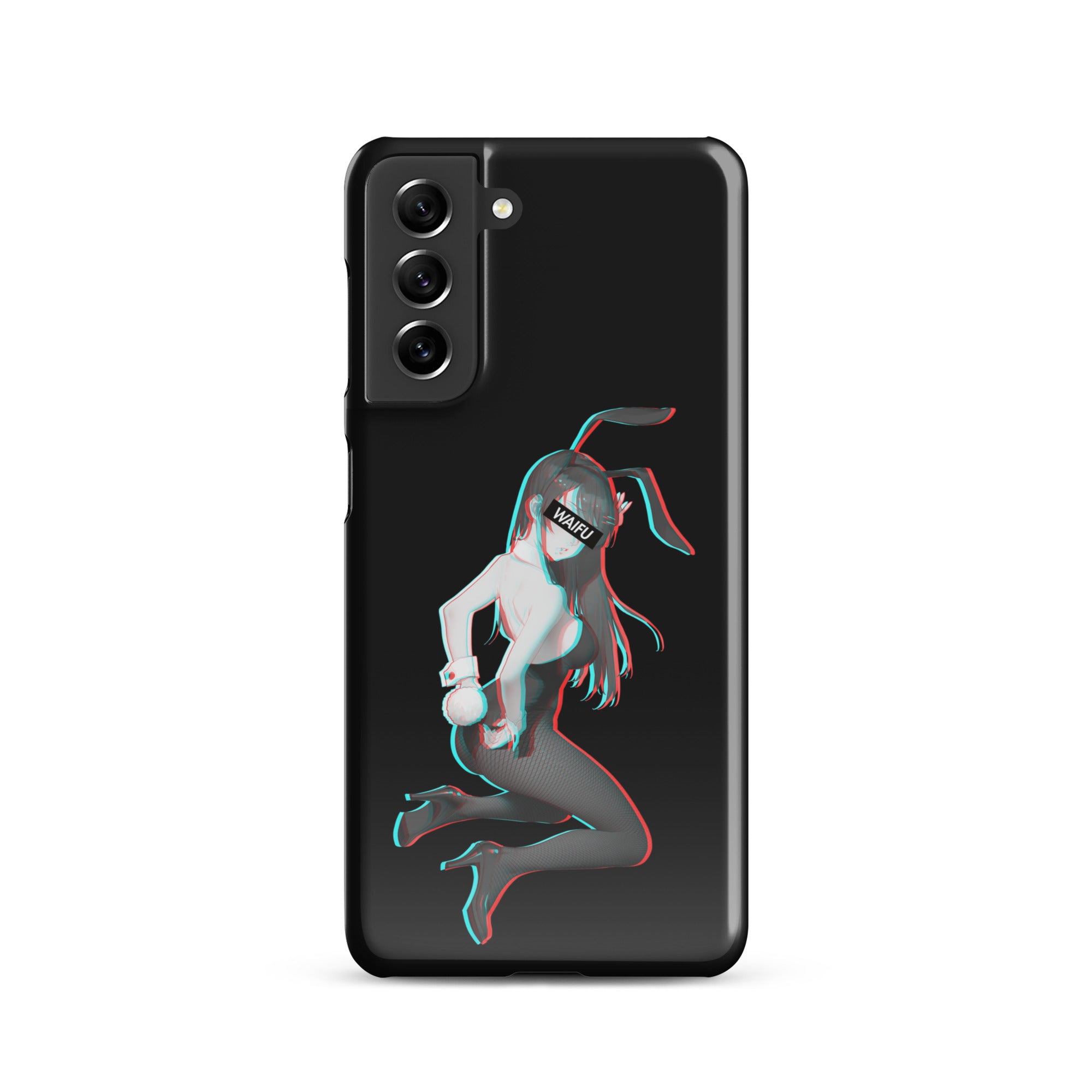 Mai Waifu Material - Black Edition #001 Samsung Premium Case