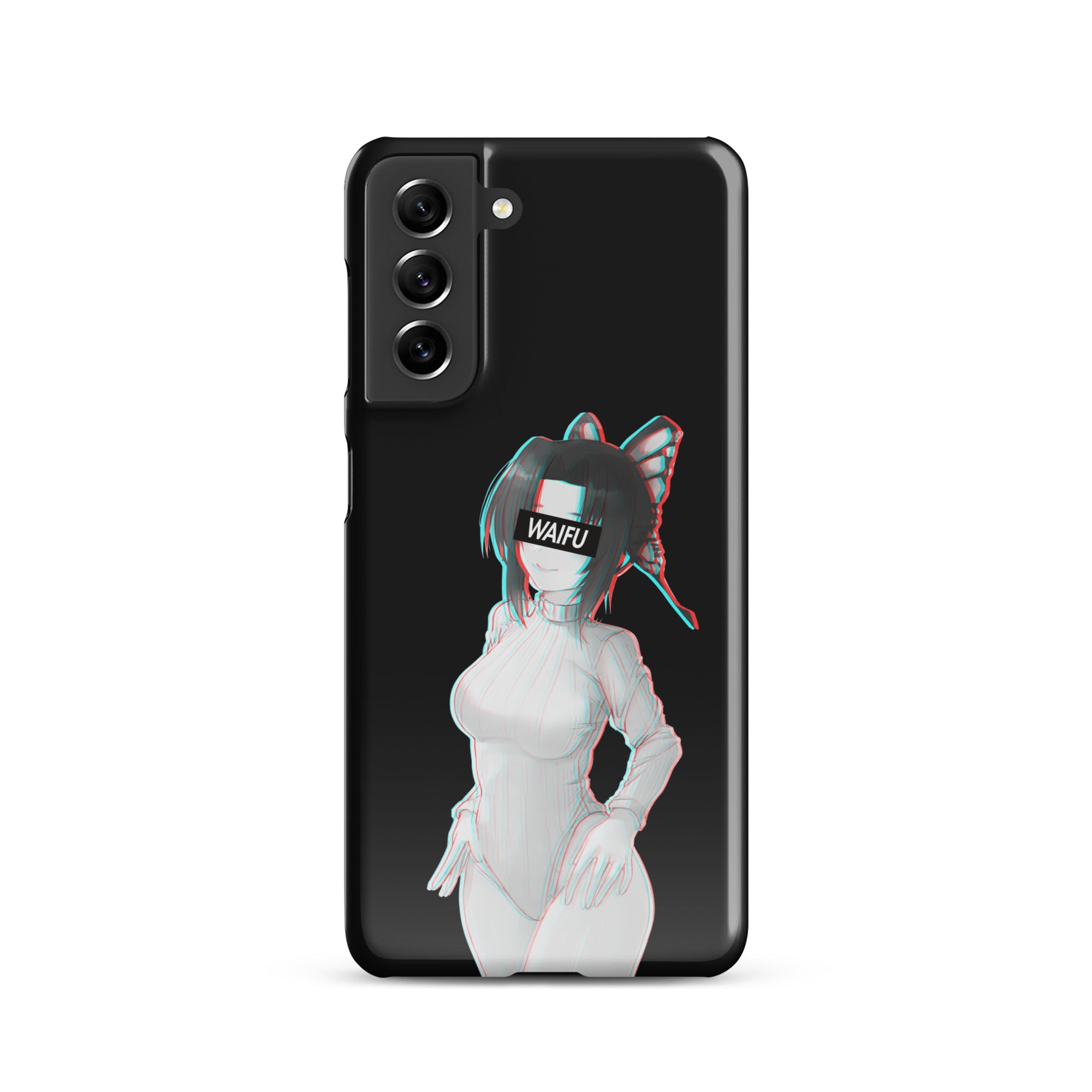 Shinobu Waifu Material - Black Edition #002 Samsung Premium Case