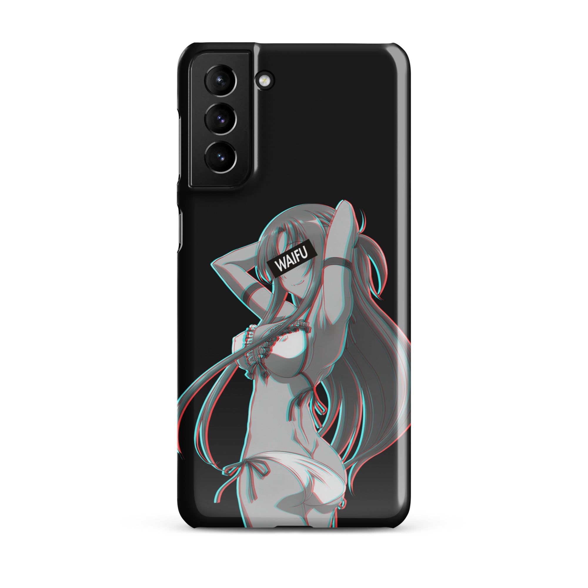 Asuna Waifu Material - Black Edition #002 Samsung Premium Case